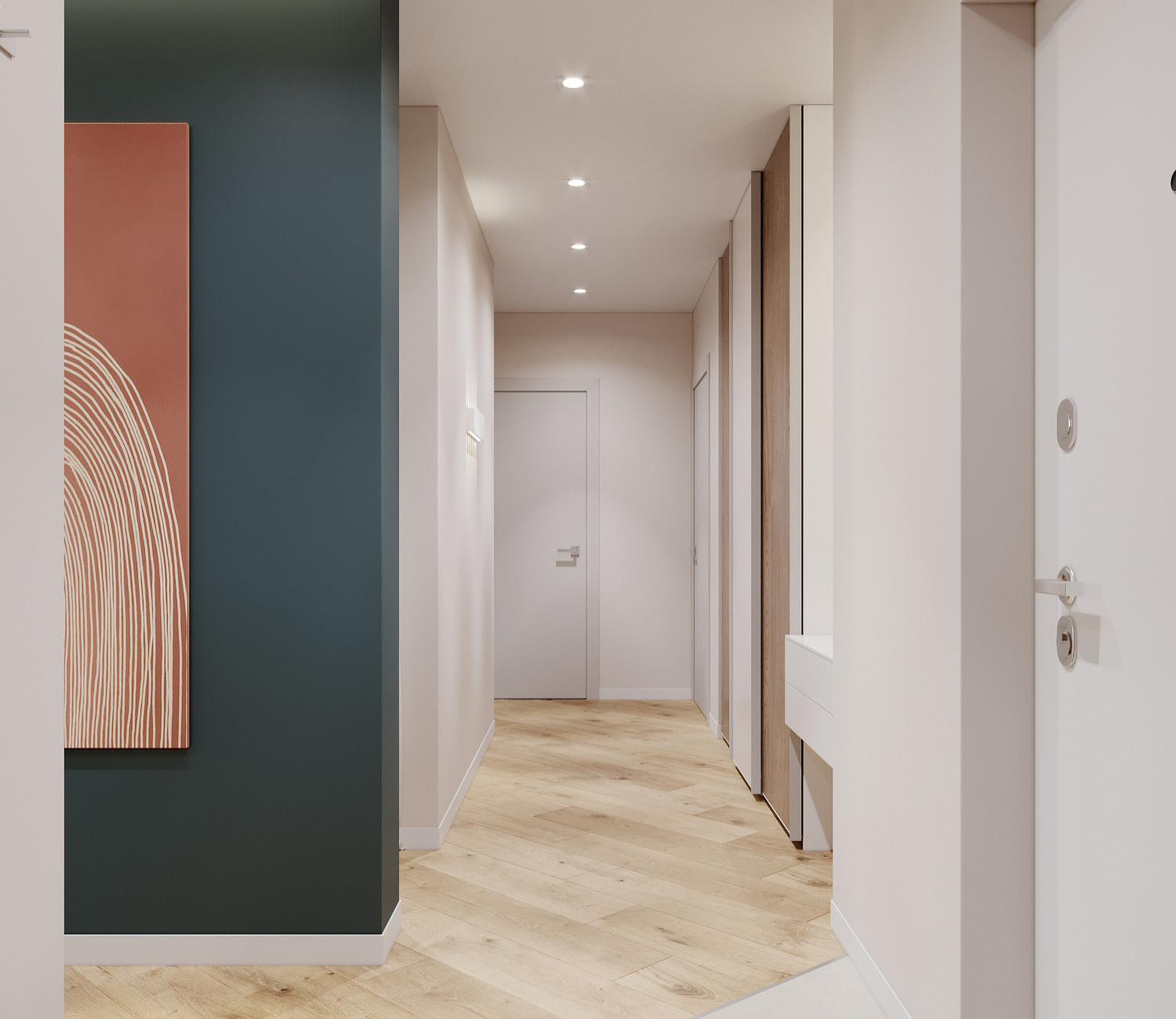 Дизайн- проект квартиры 55,46  м²