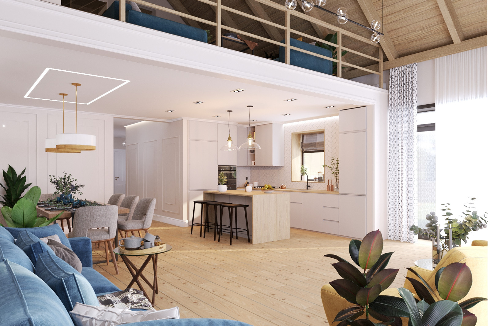Дизайн- проект квартиры 204,09 м²