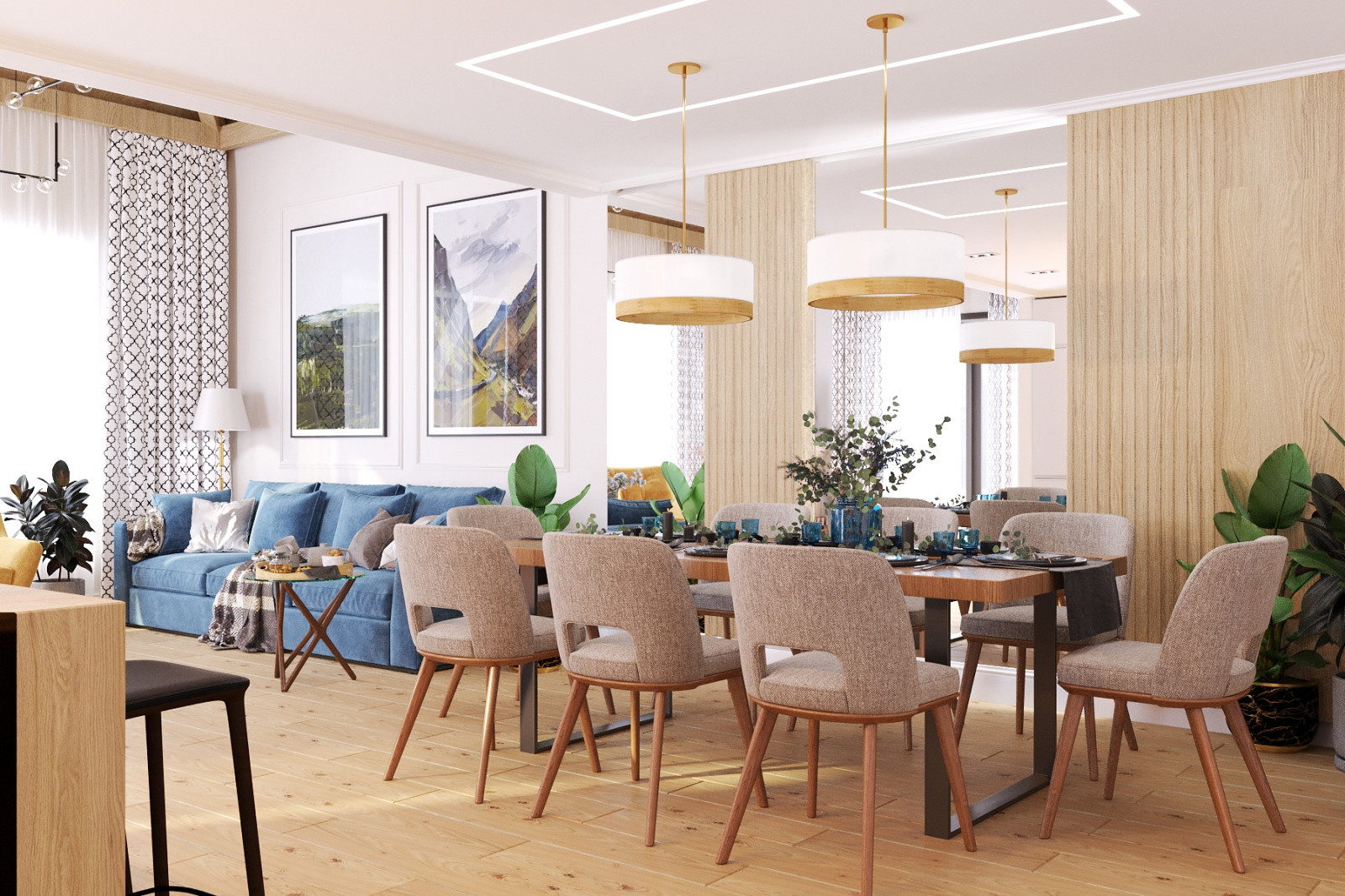 Дизайн- проект квартиры 204,09 м²