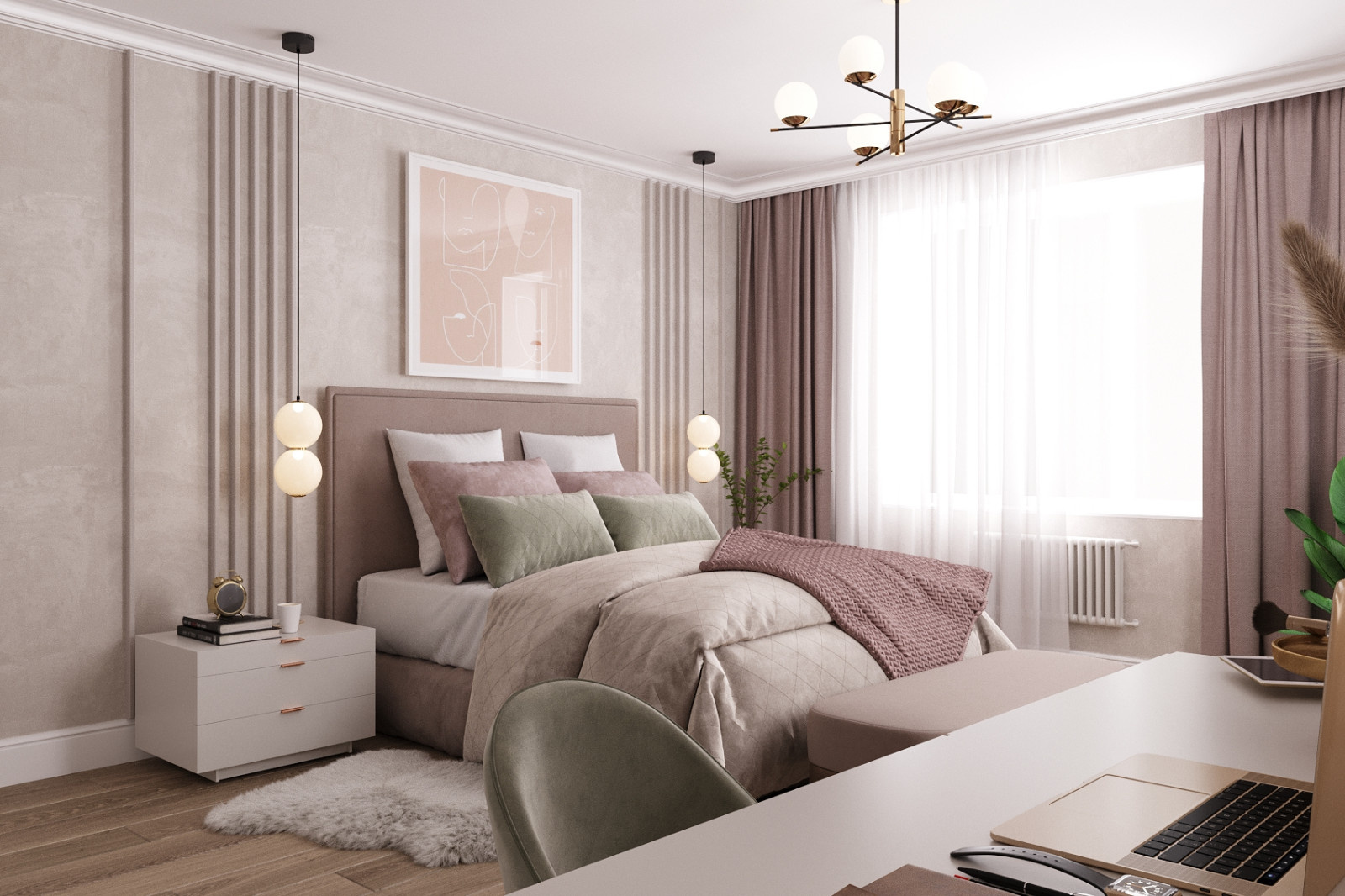 Дизайн- проект квартиры 204,09 м²