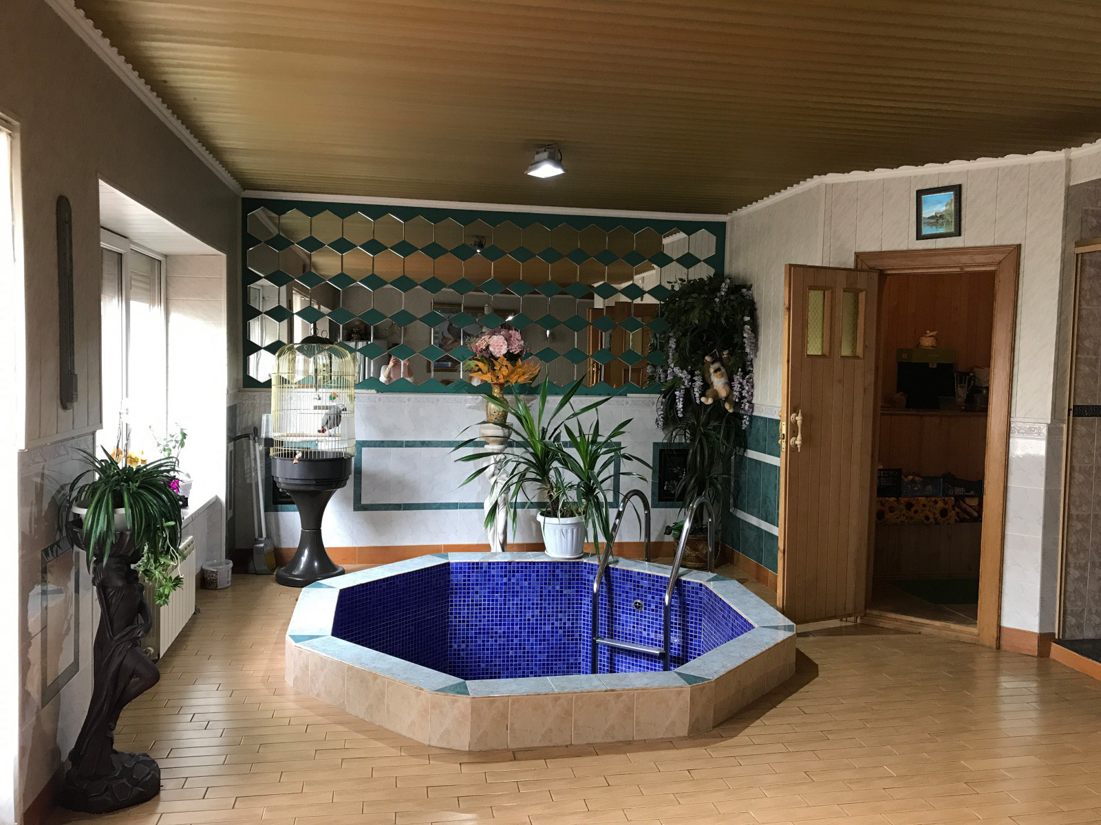 До и после: Превращение старой бани в зону спа в частном доме