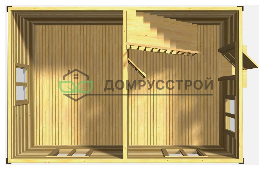 Дом из бруса Д-4