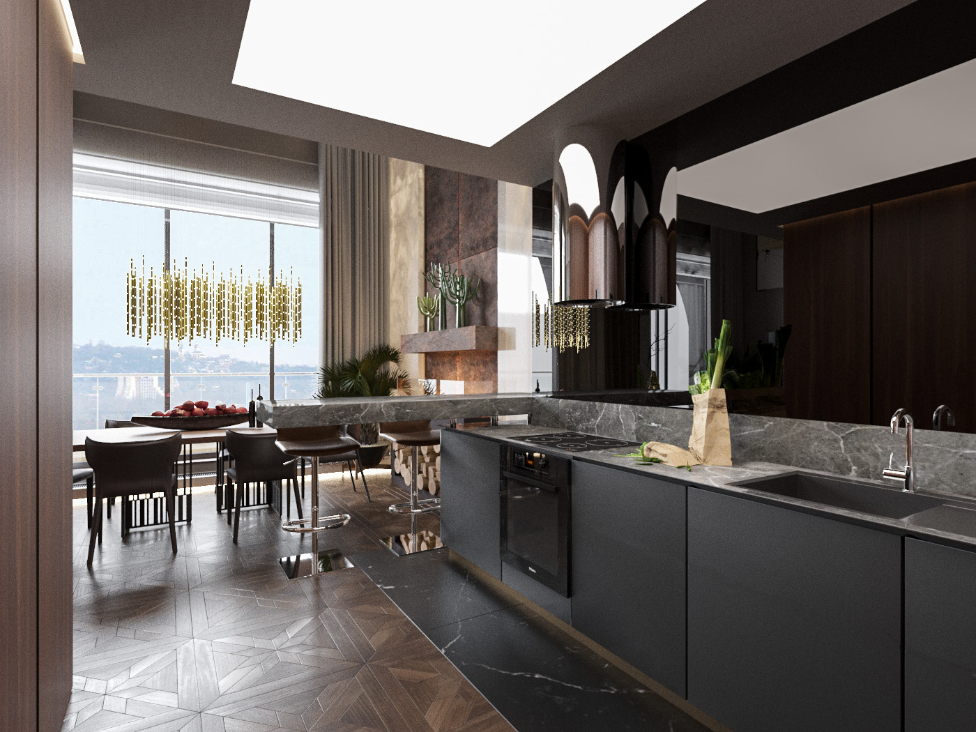 Penthouse interior