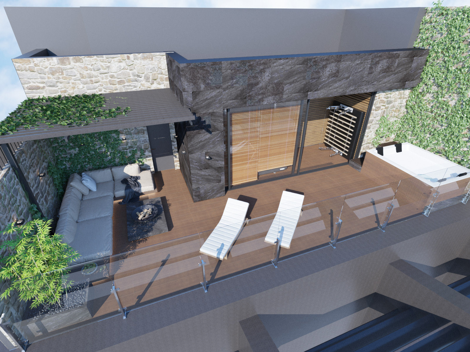 Penthouse interior