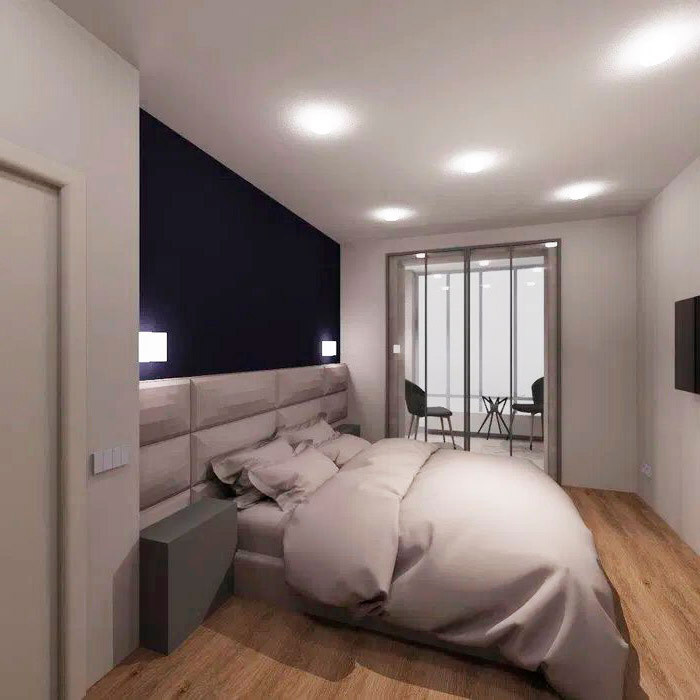 Дизайн-проект в новостройке 60 м²