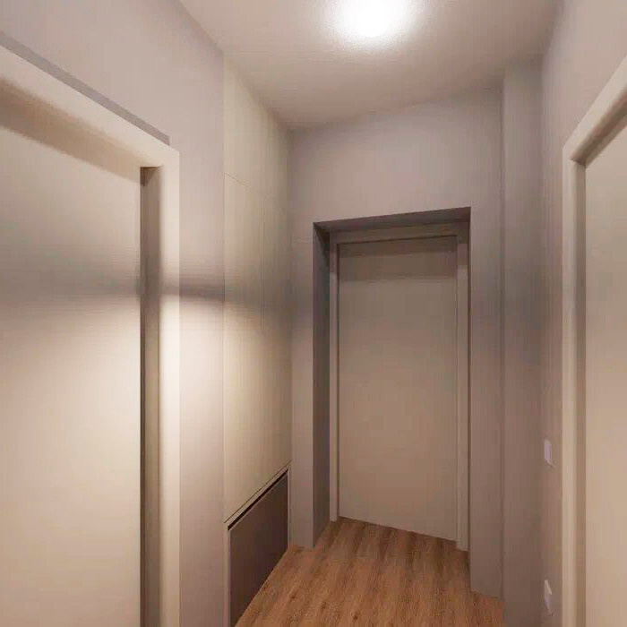 Дизайн-проект в новостройке 60 м²
