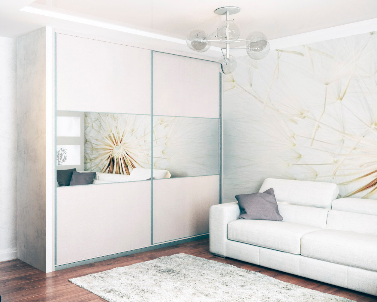 Дизайн-проект неоклассика 71 м²