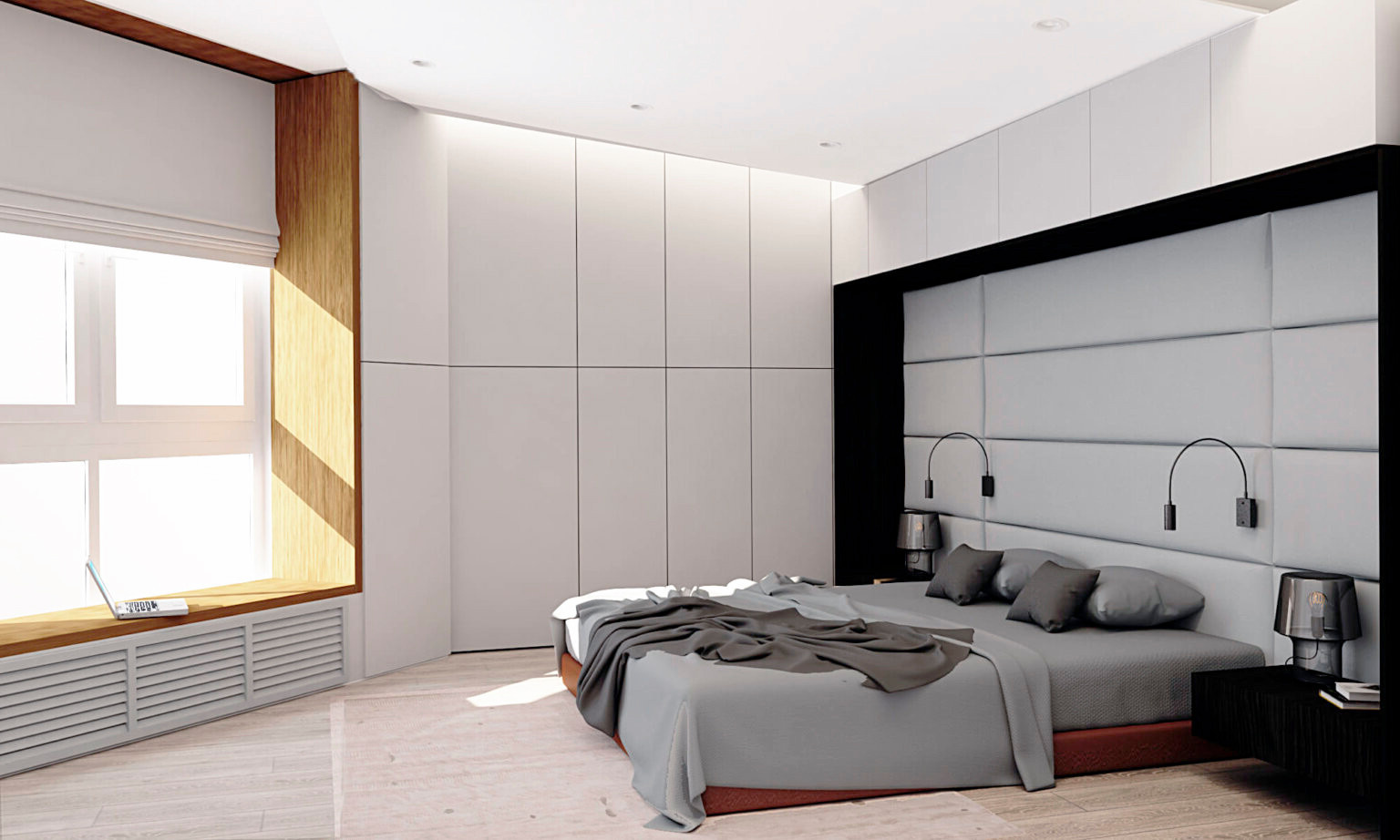 Дизайн-проект новостройки в современном стиле 60 м²