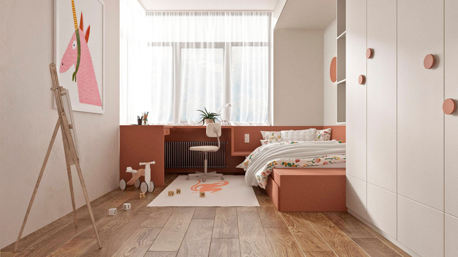 Дизайн-проект квартиры в стиле минимализм 124 м²