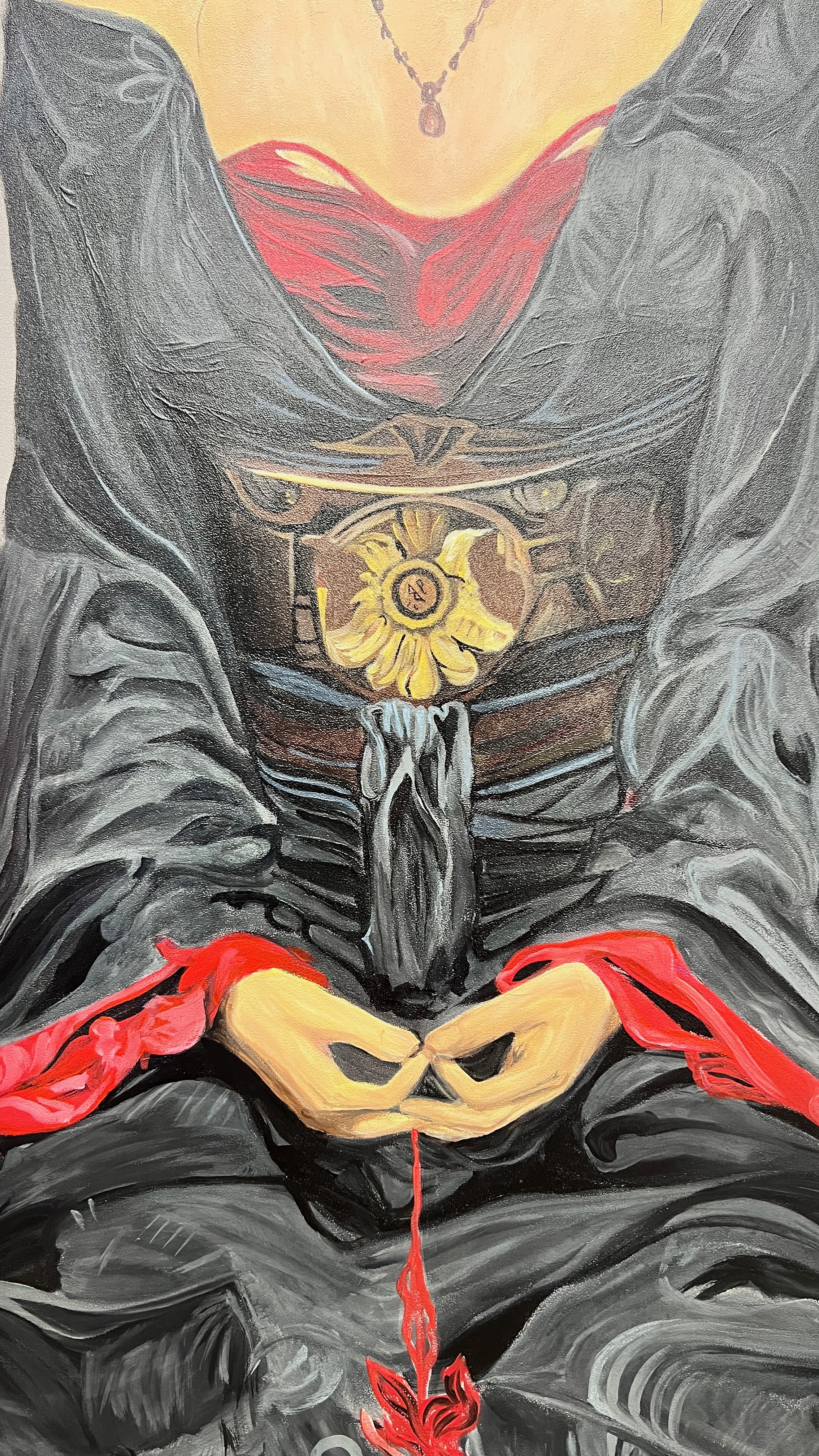 Роспись стен в салоне красоты