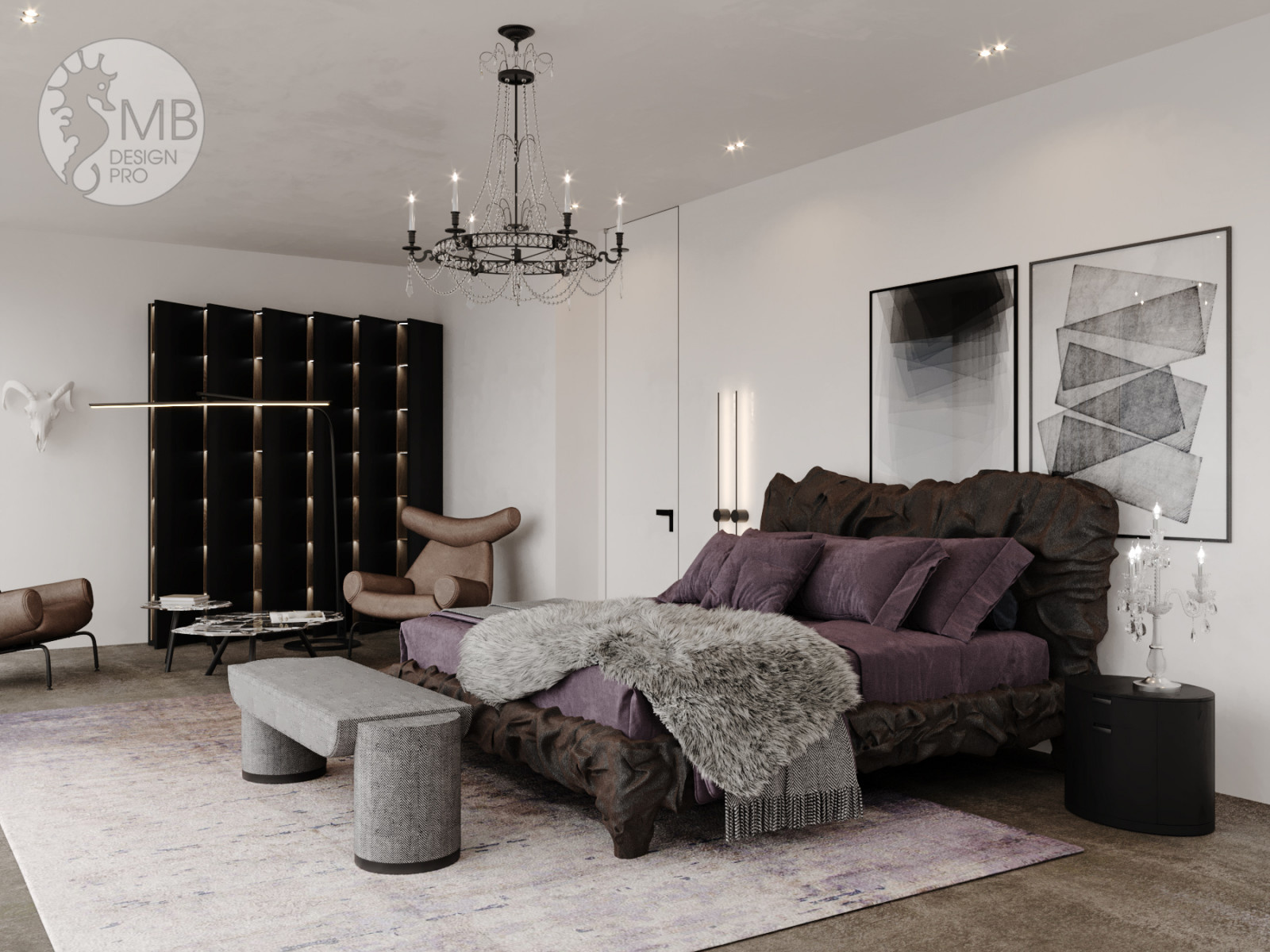 Grinza bed. Edra (Italy)