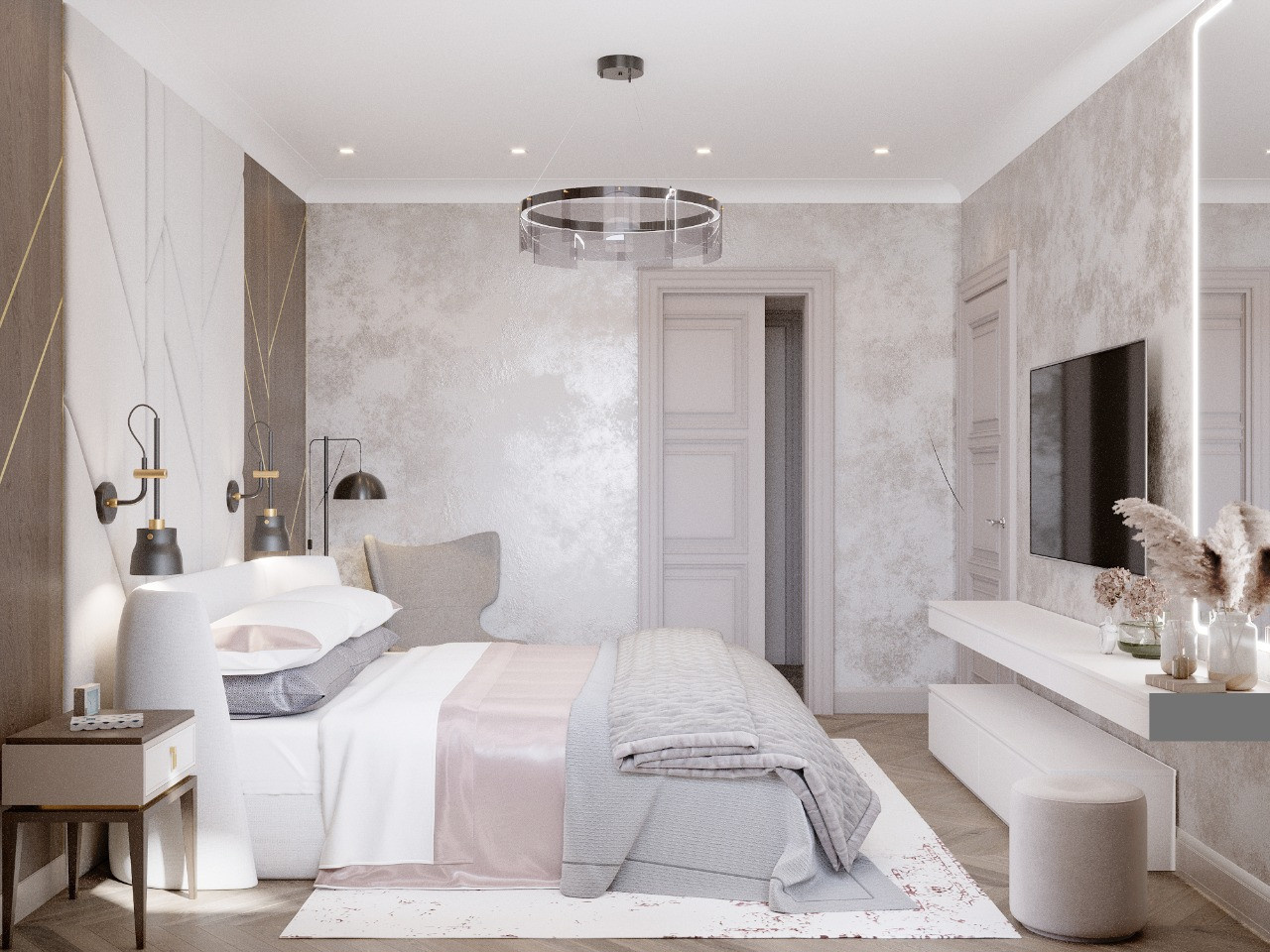 Квартира 104м2 Современная классика