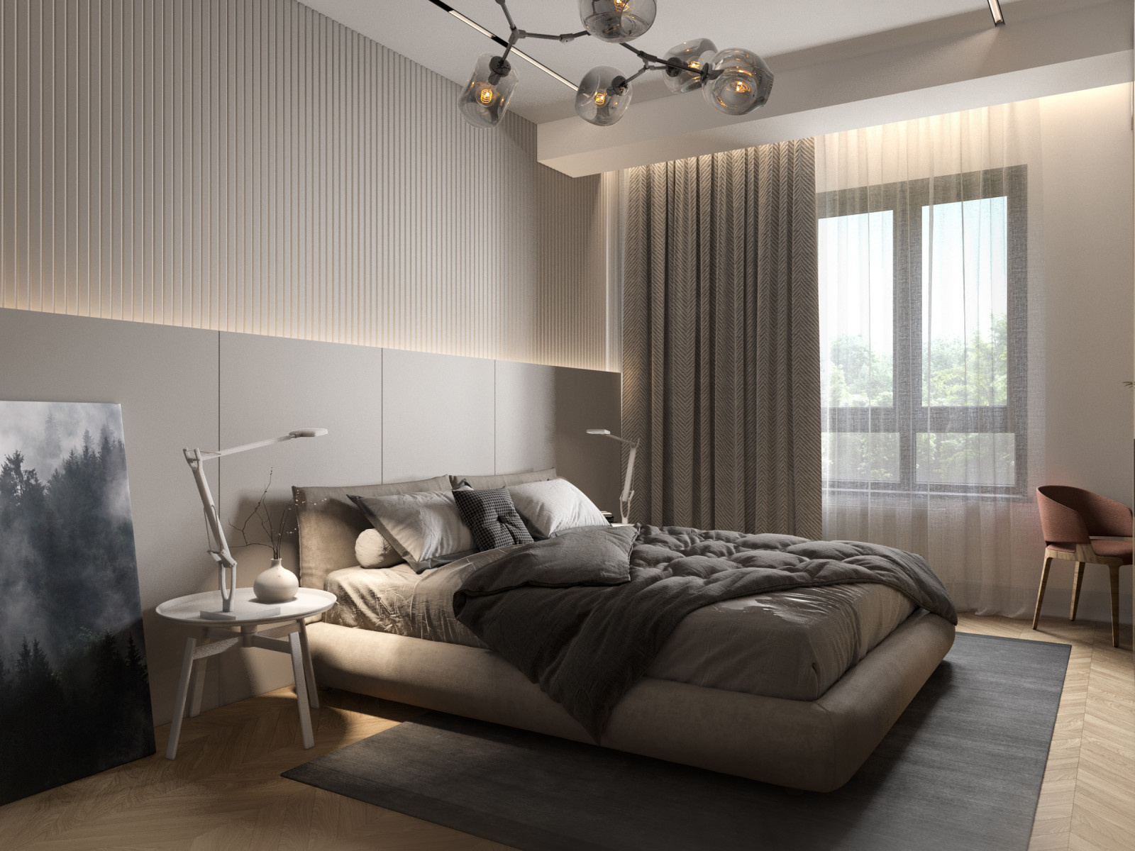 Дизайн интерьера квартиры в ЖК EXCLUSIVE LIFE 140квМ