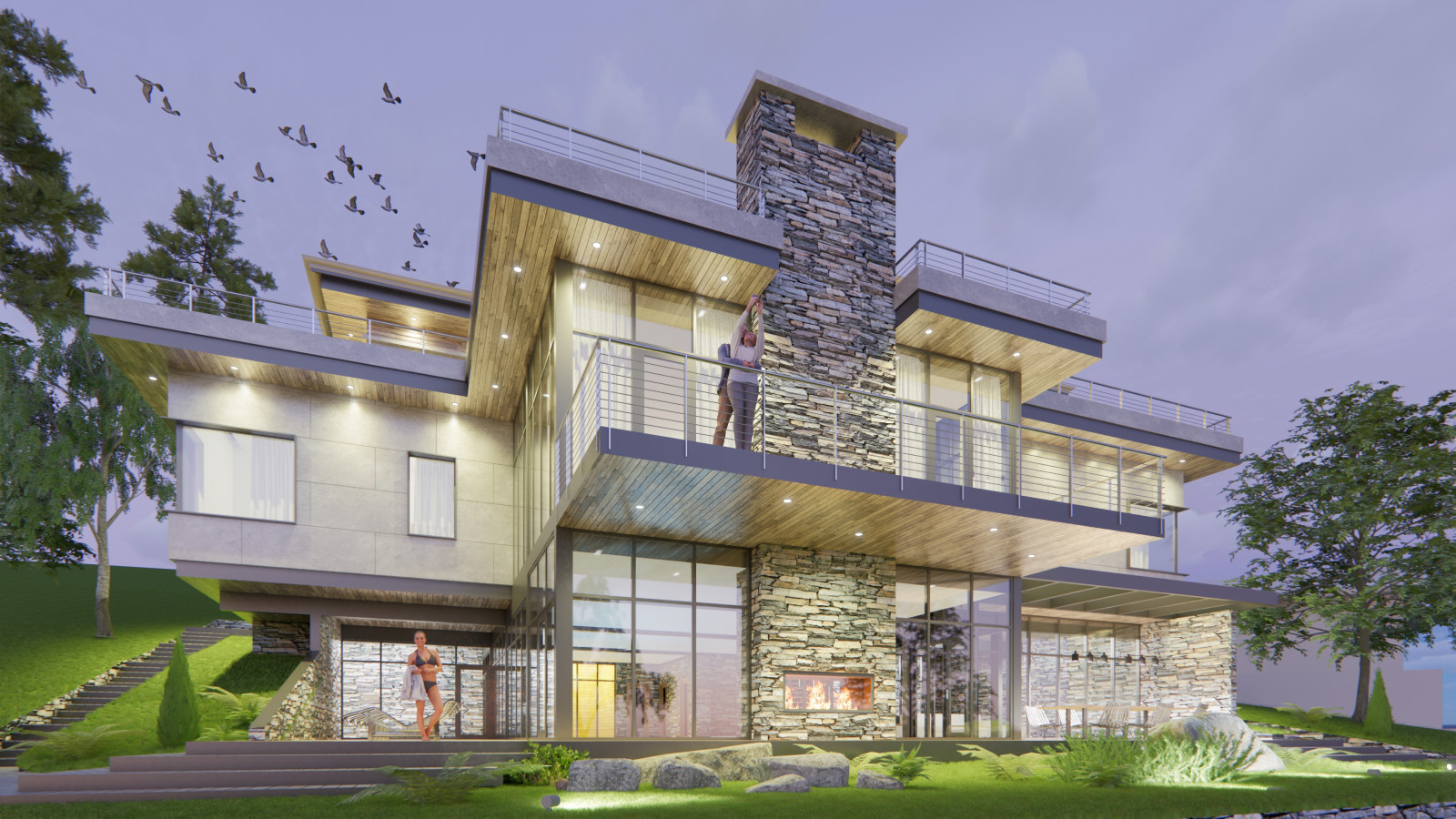 Mountain house