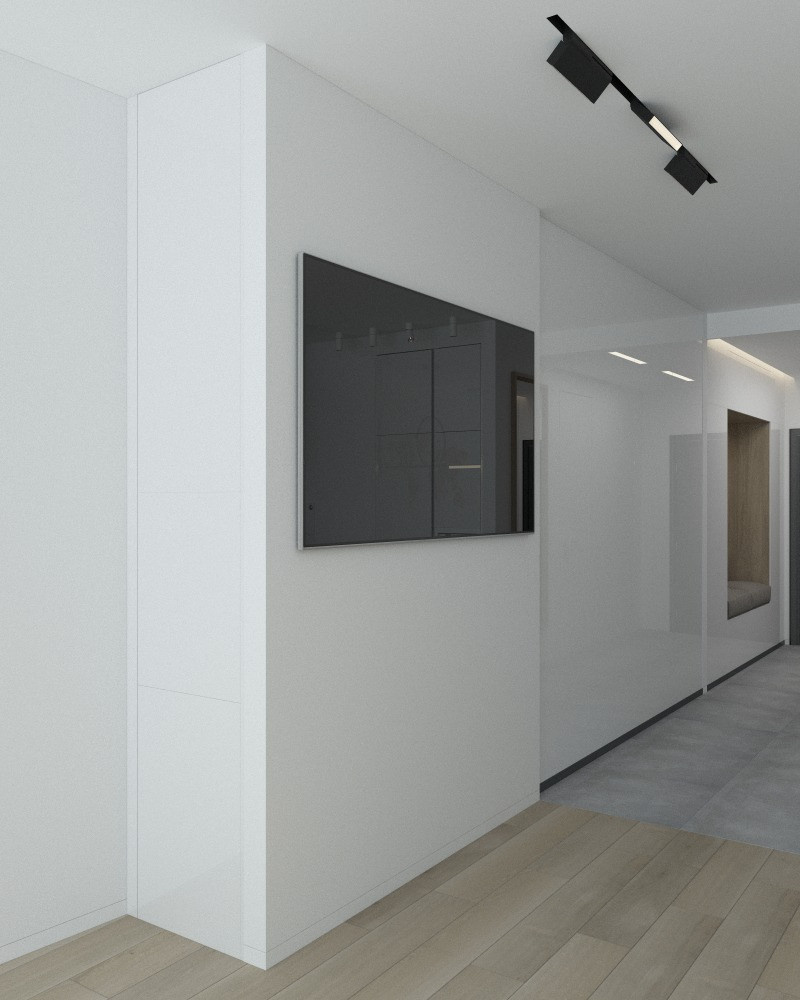 Обложка проекта: Апартамент  46 m²  “Башня Федерация” , Moscow City