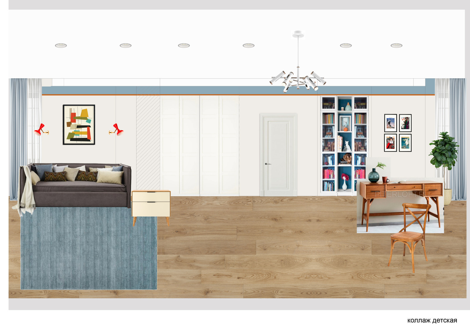Коллажи, мудборды, эскизы