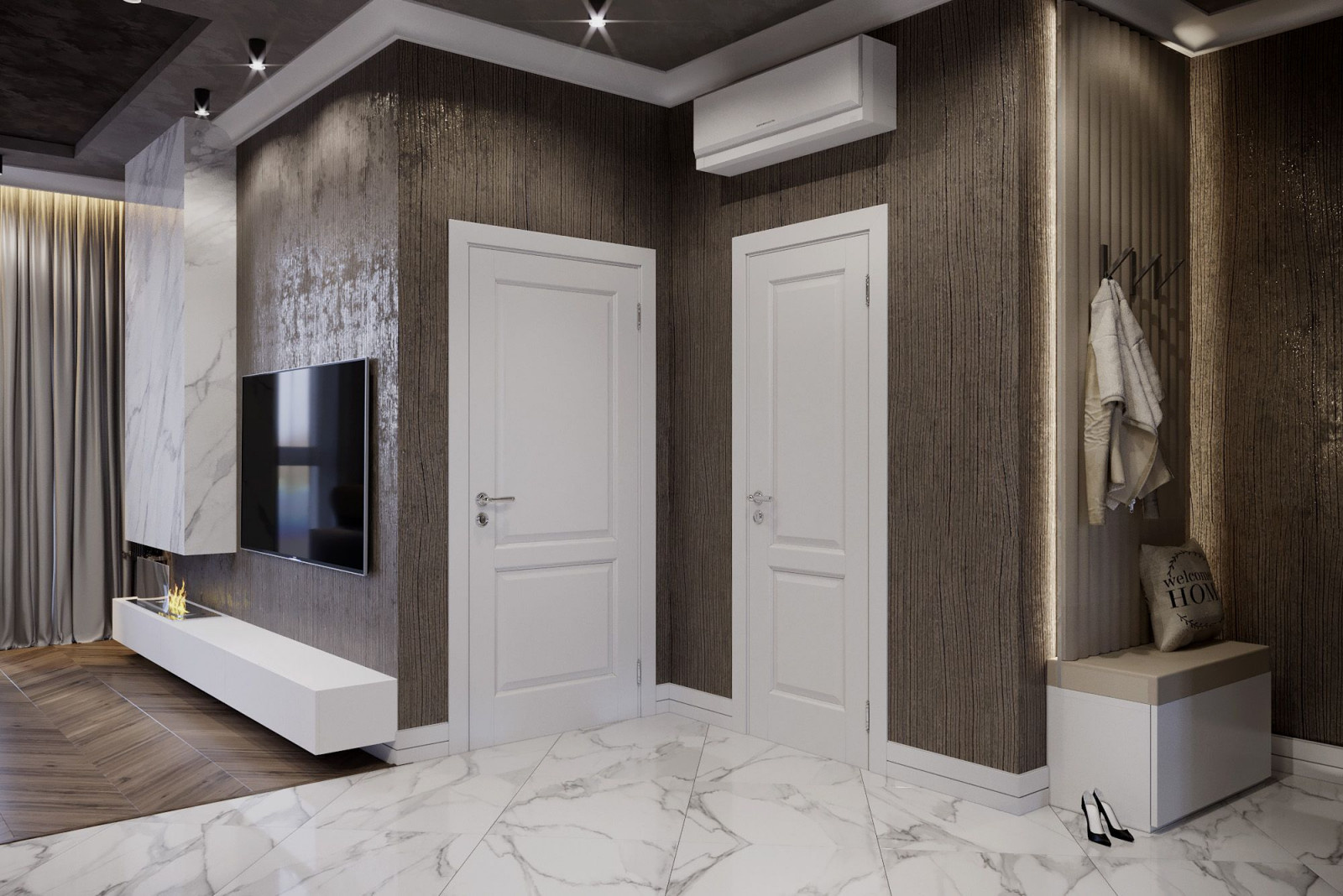 Contemporary  в аппартаментах