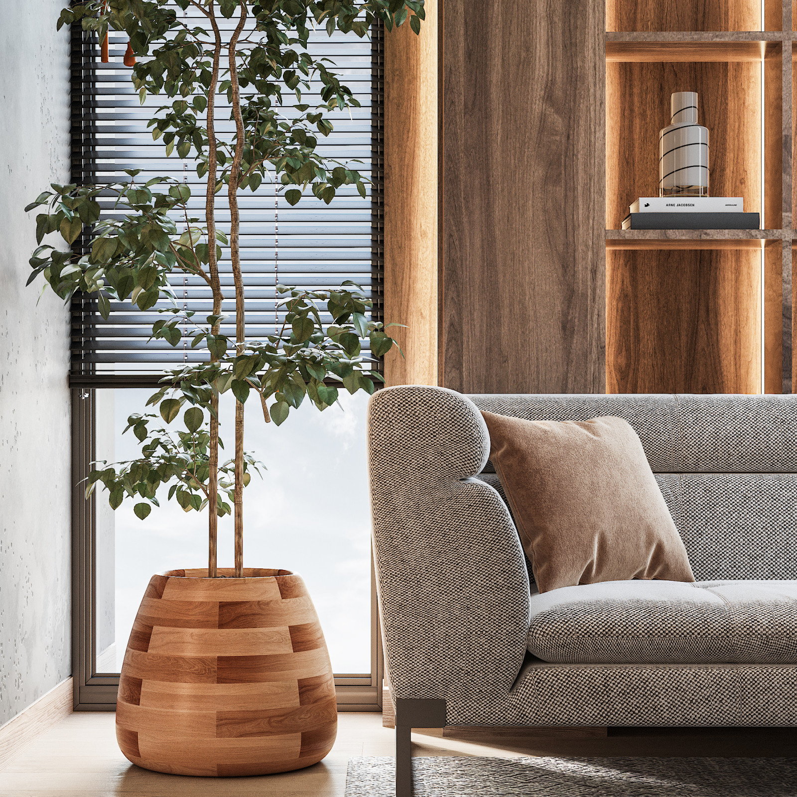 Organic Style Lounge Area