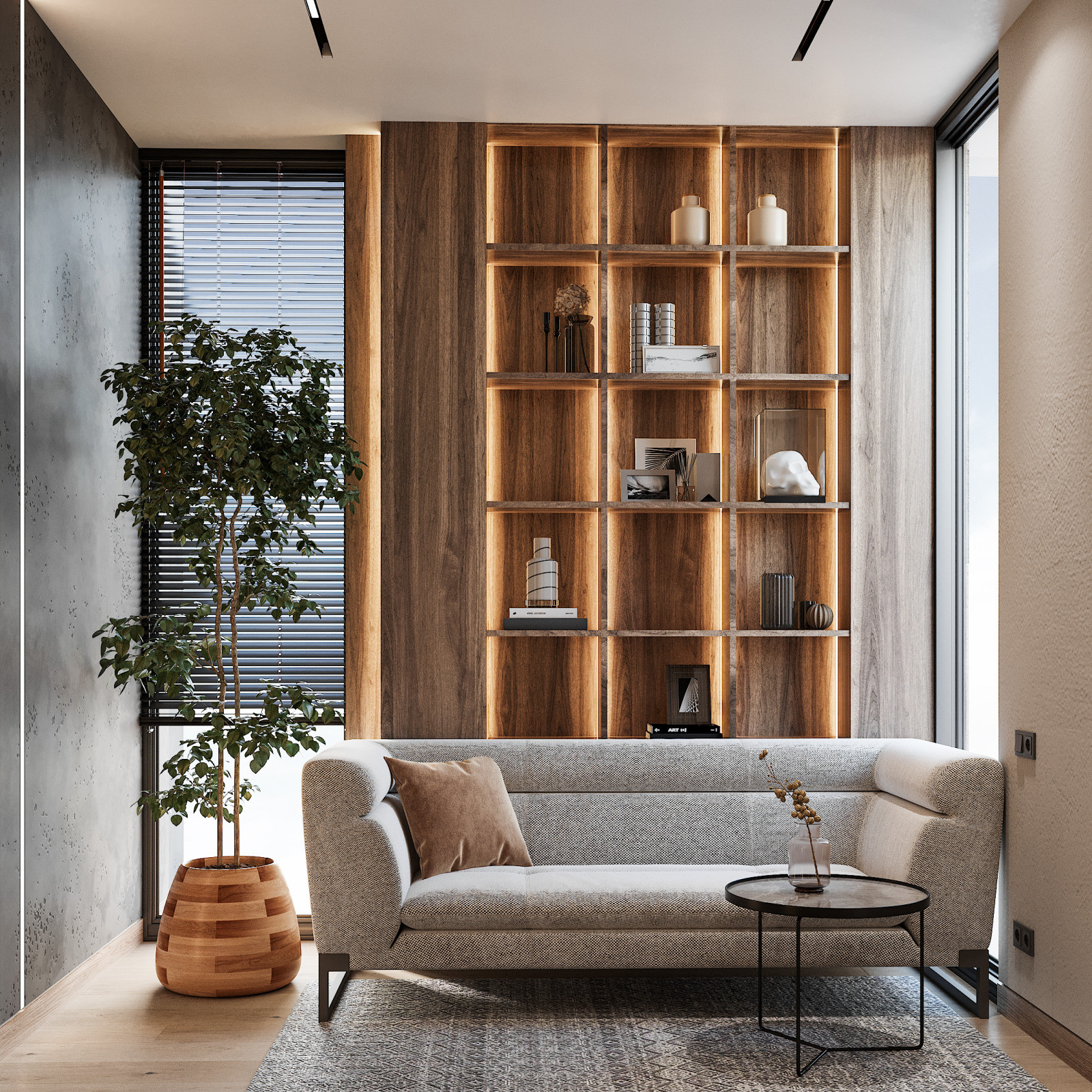 Organic Style Lounge Area