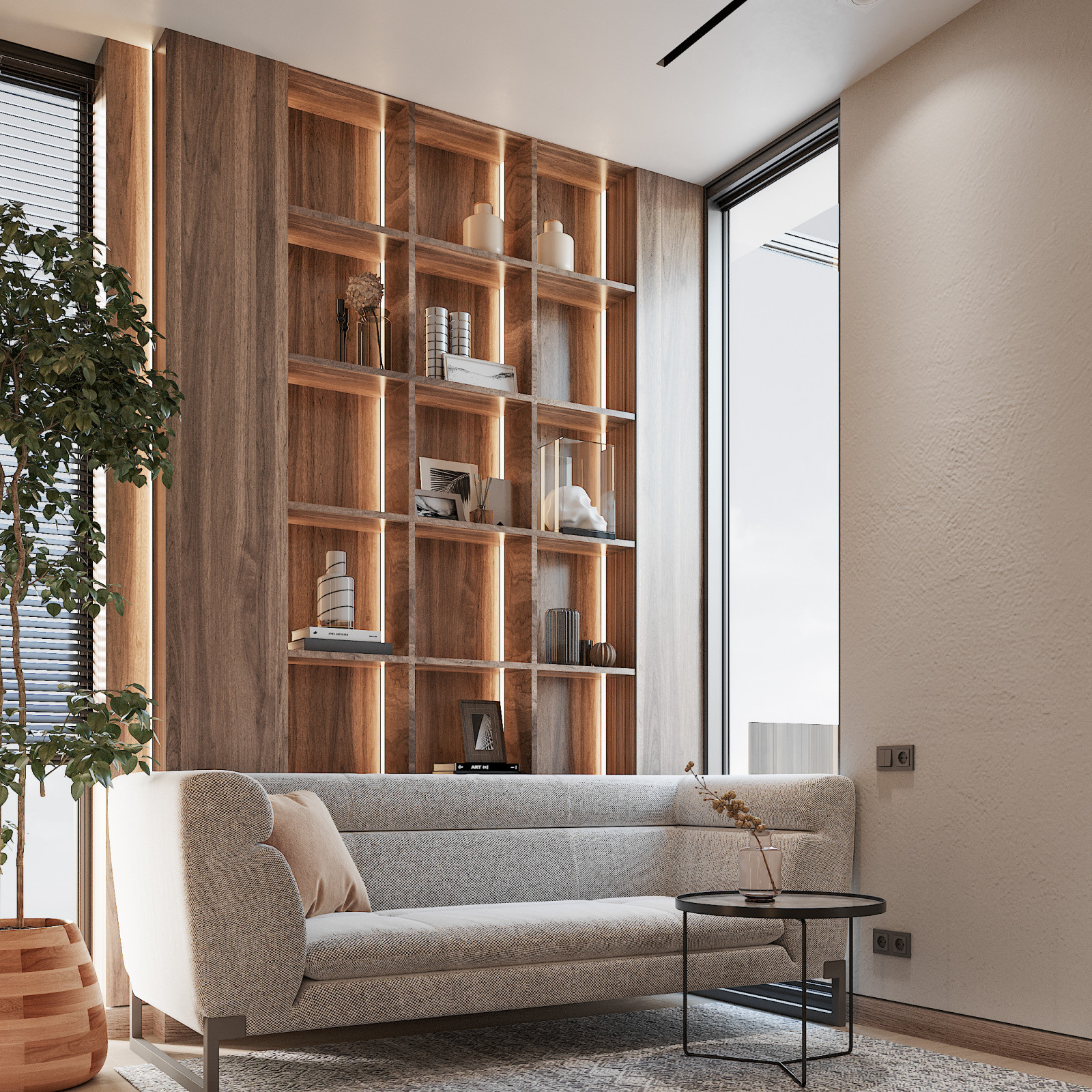 Organic Style Lounge Area