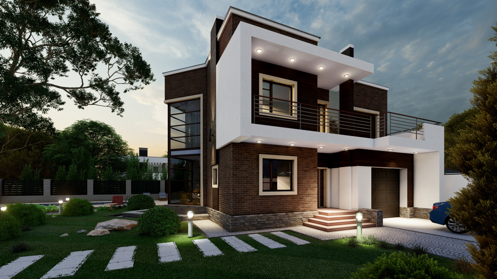 Частный дом "prisma house"