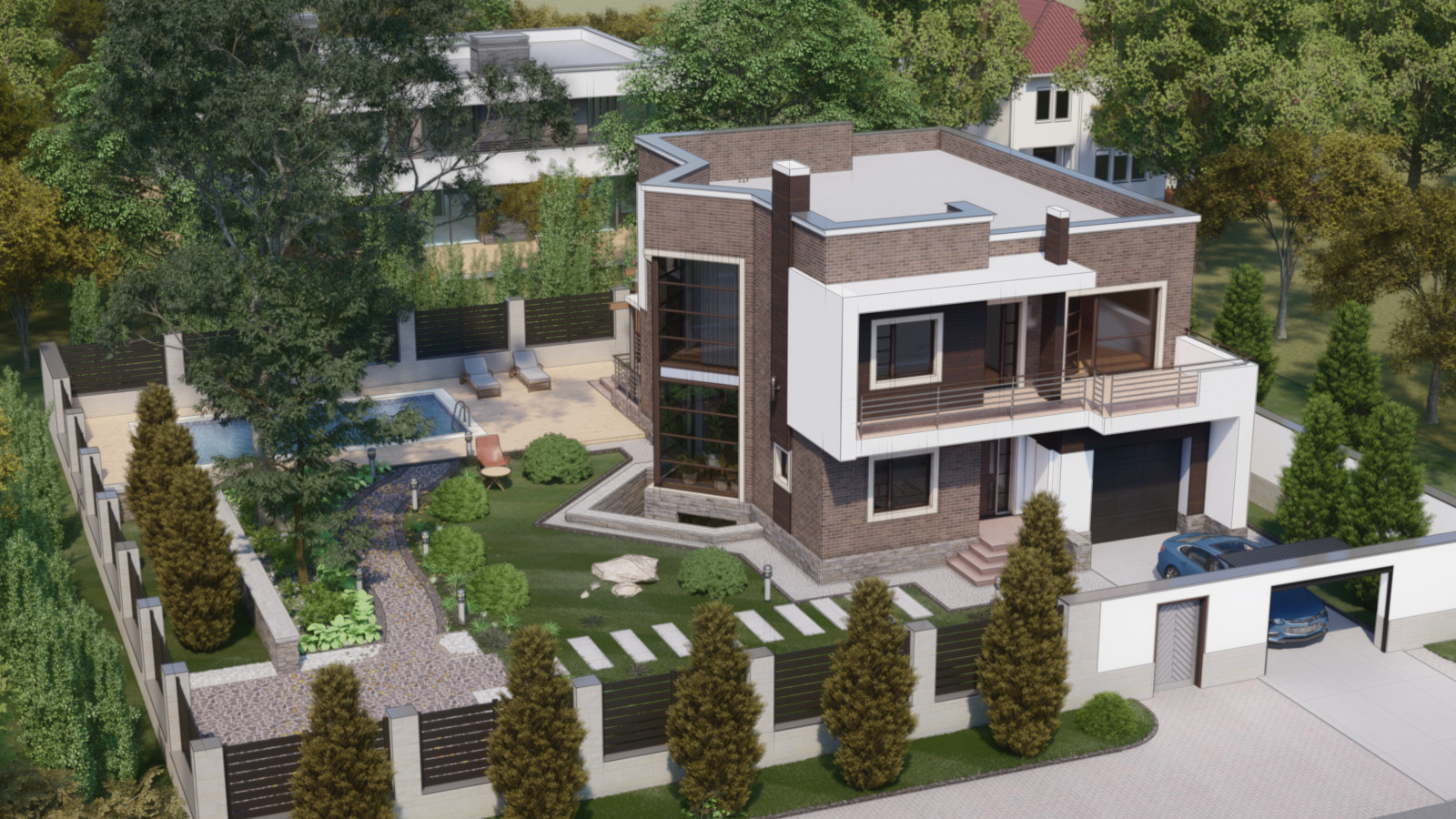 Частный дом "prisma house"
