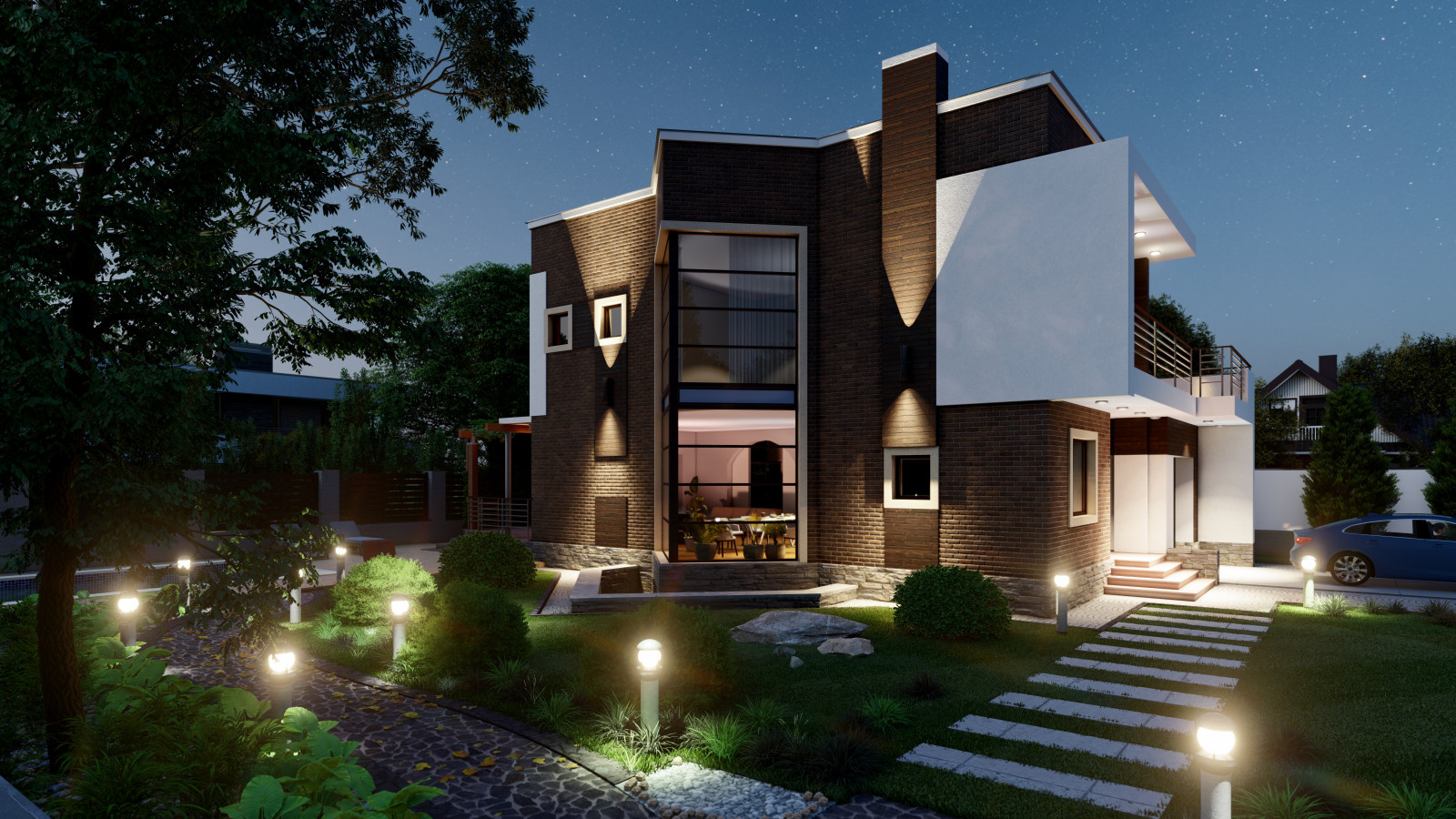 Частный дом "prisma house"