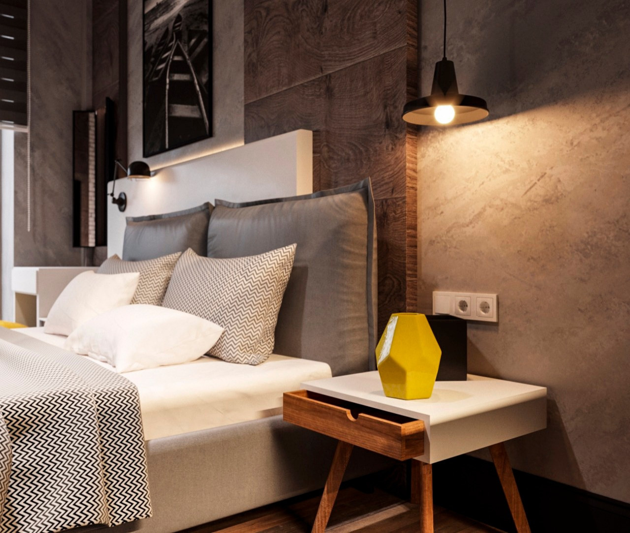 ЖК "Лахта парк" квартира в стиле LOFT 90 м2