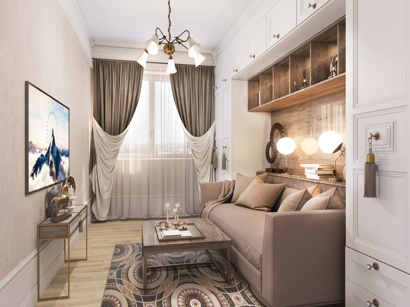 Дом в неоклассике 90 м.кв.