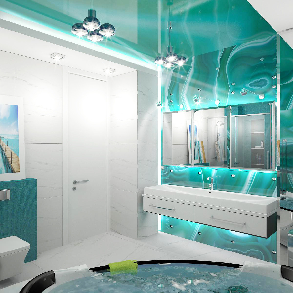 Квартира в современном стиле 260м.кв.