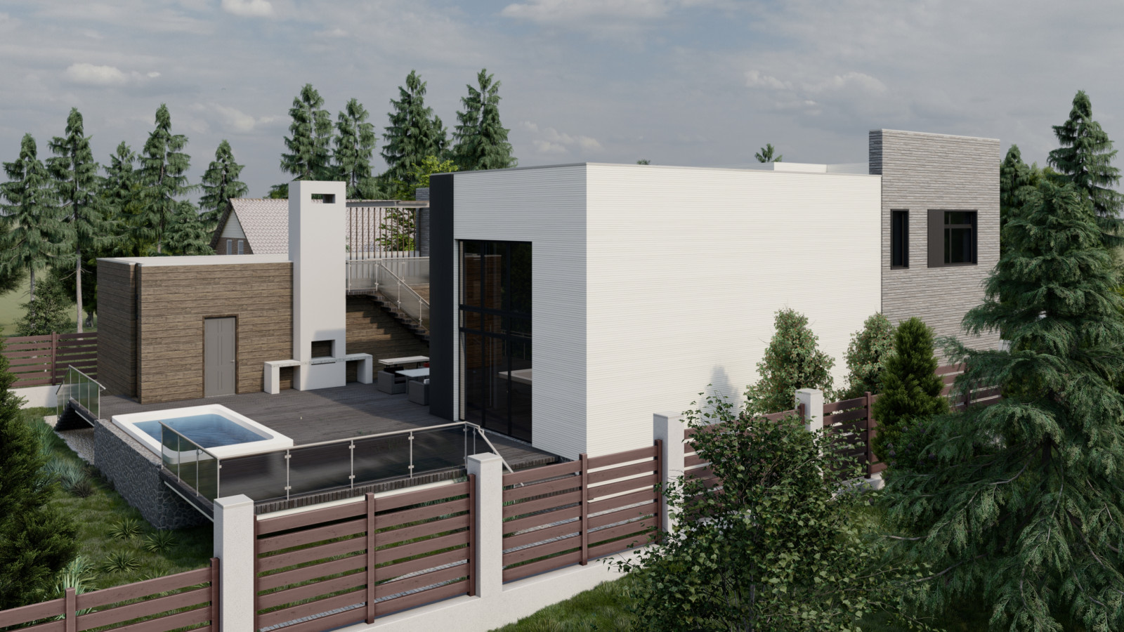 Частный дом "loft house"
