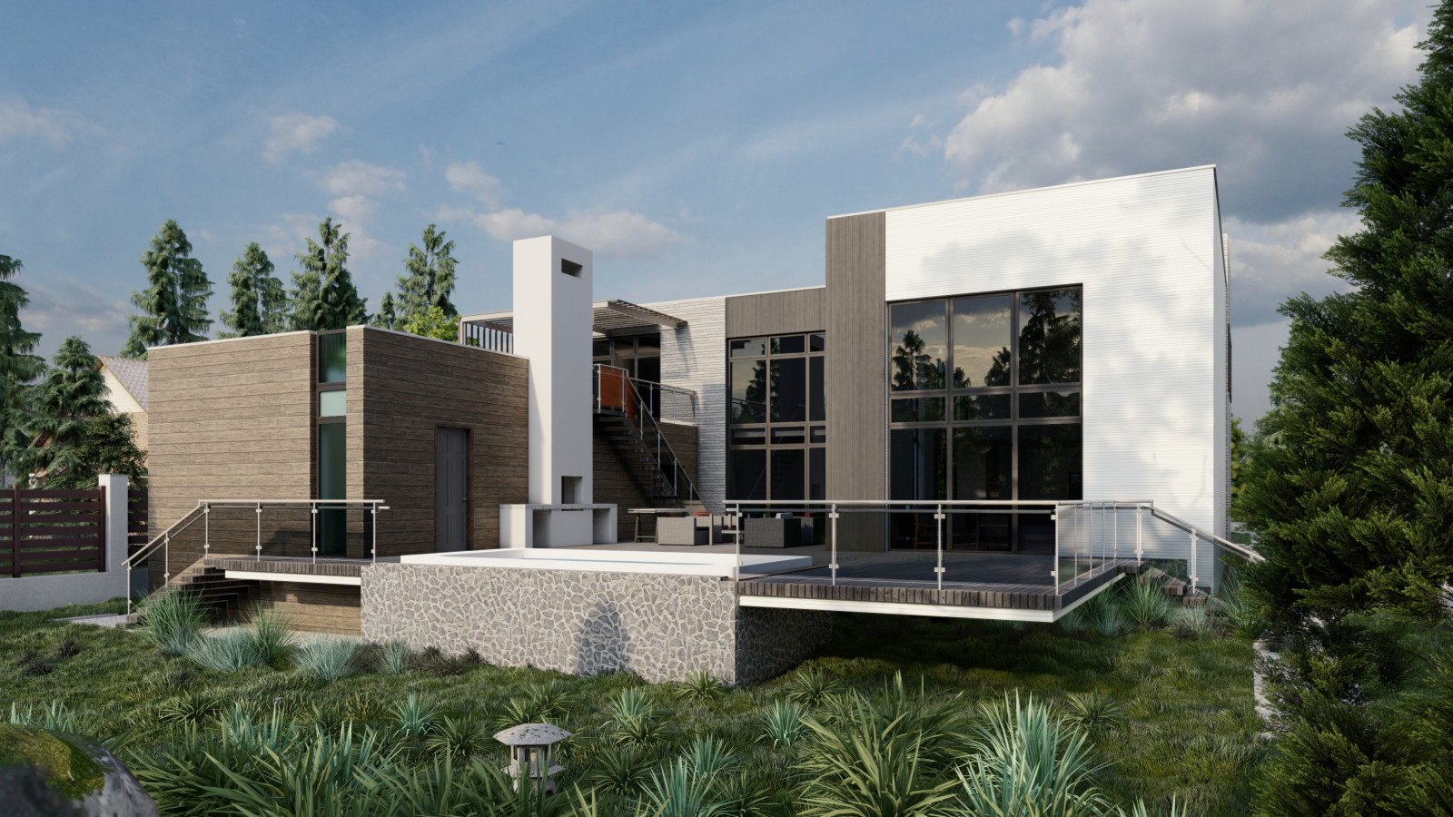 Частный дом "loft house"