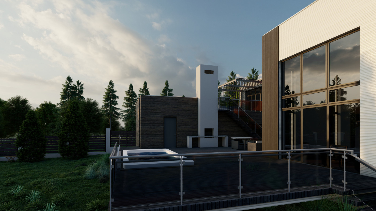 Частный дом "loft house"