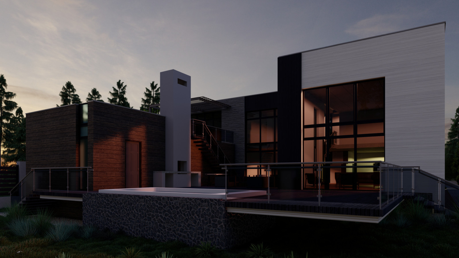 Частный дом "loft house"
