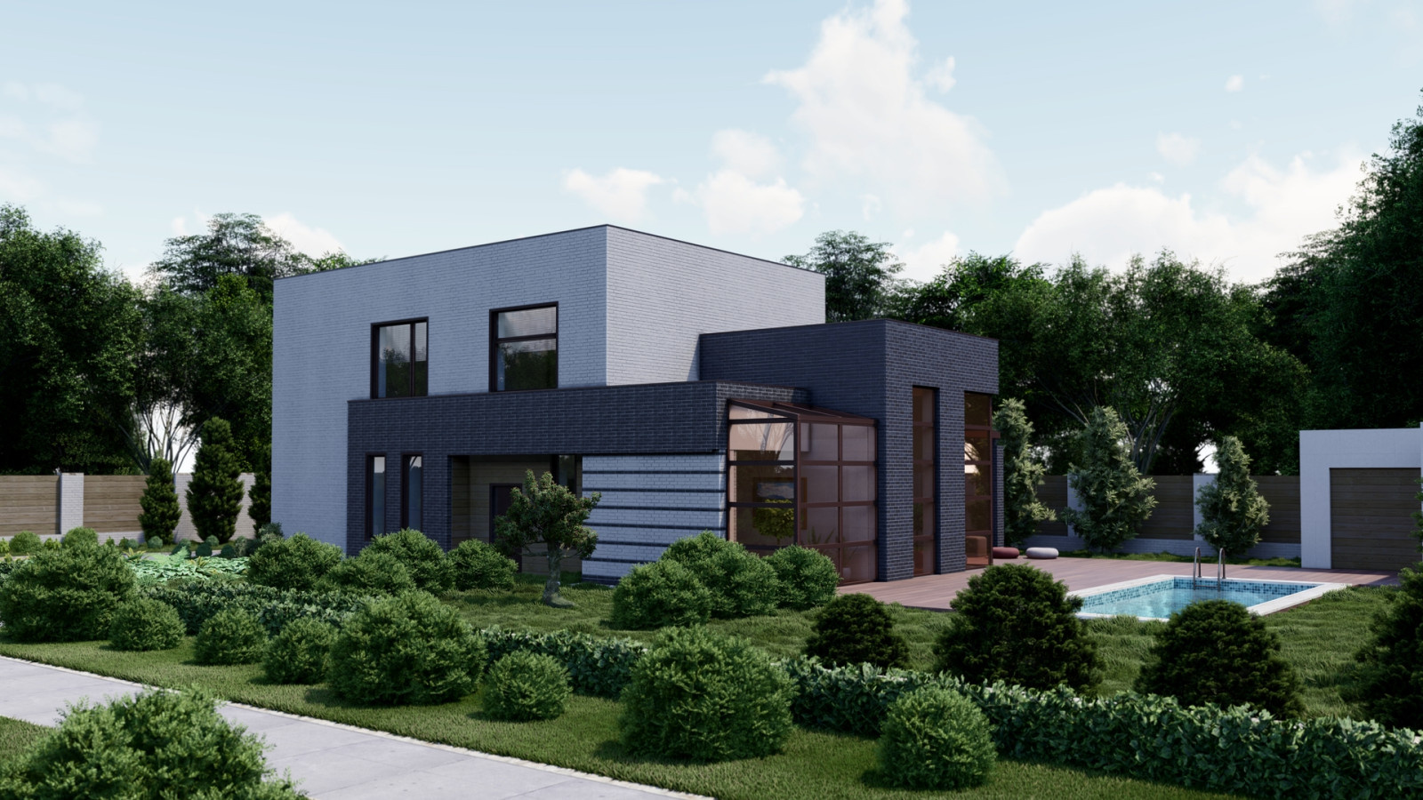 Частный дом "pool house"