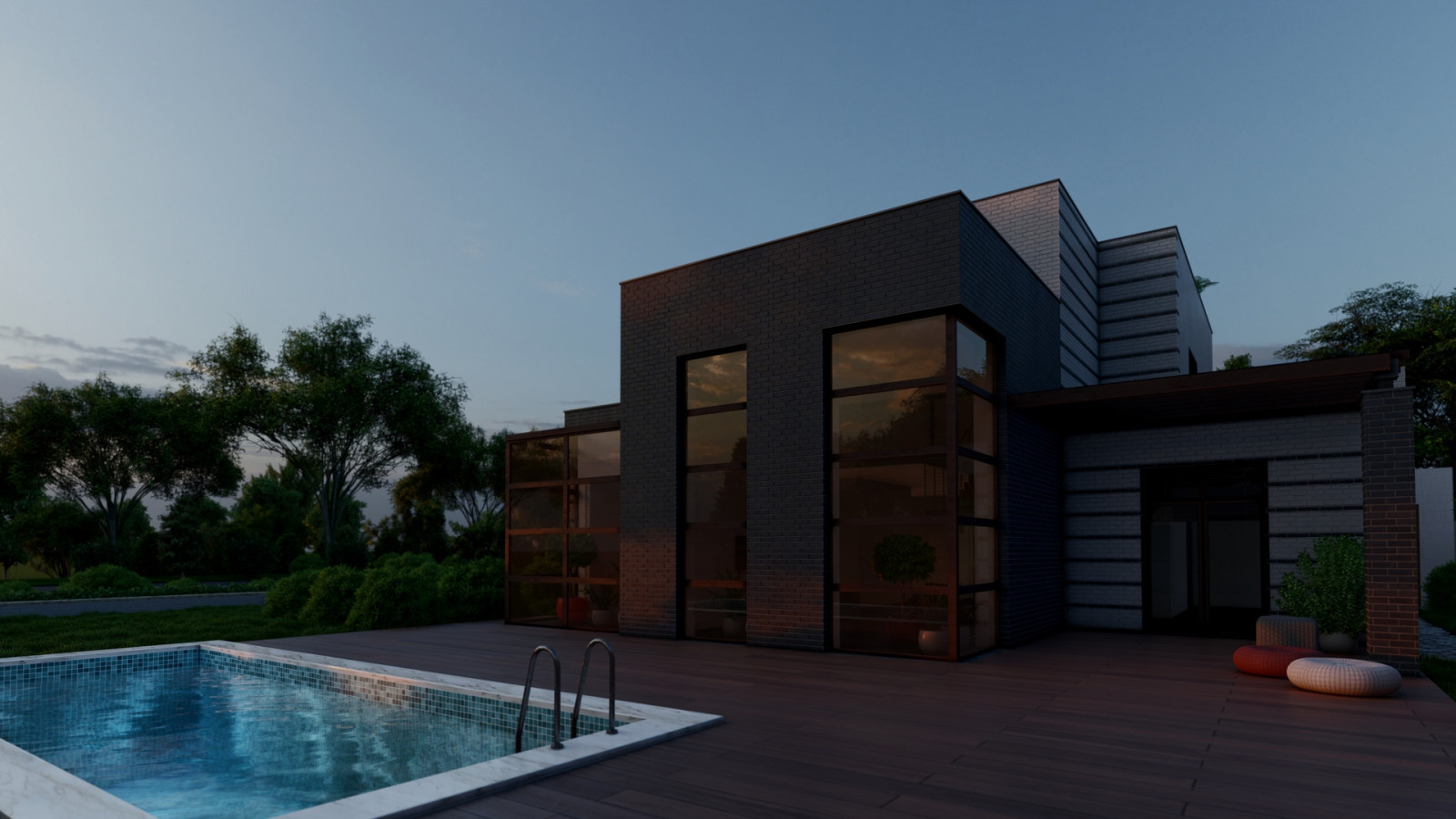 Частный дом "pool house"
