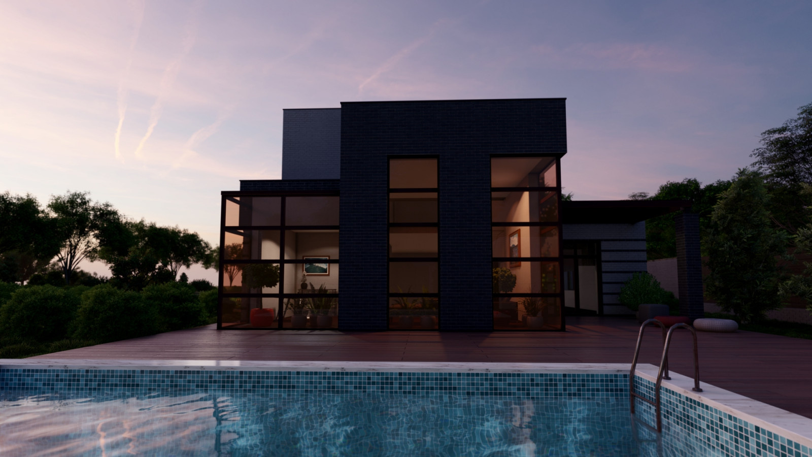 Частный дом "pool house"