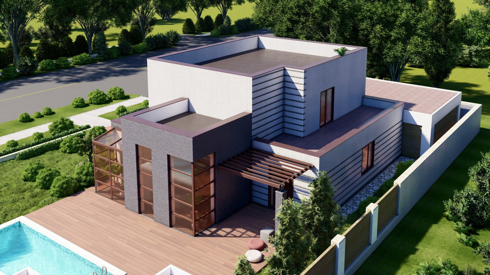 Частный дом "pool house"