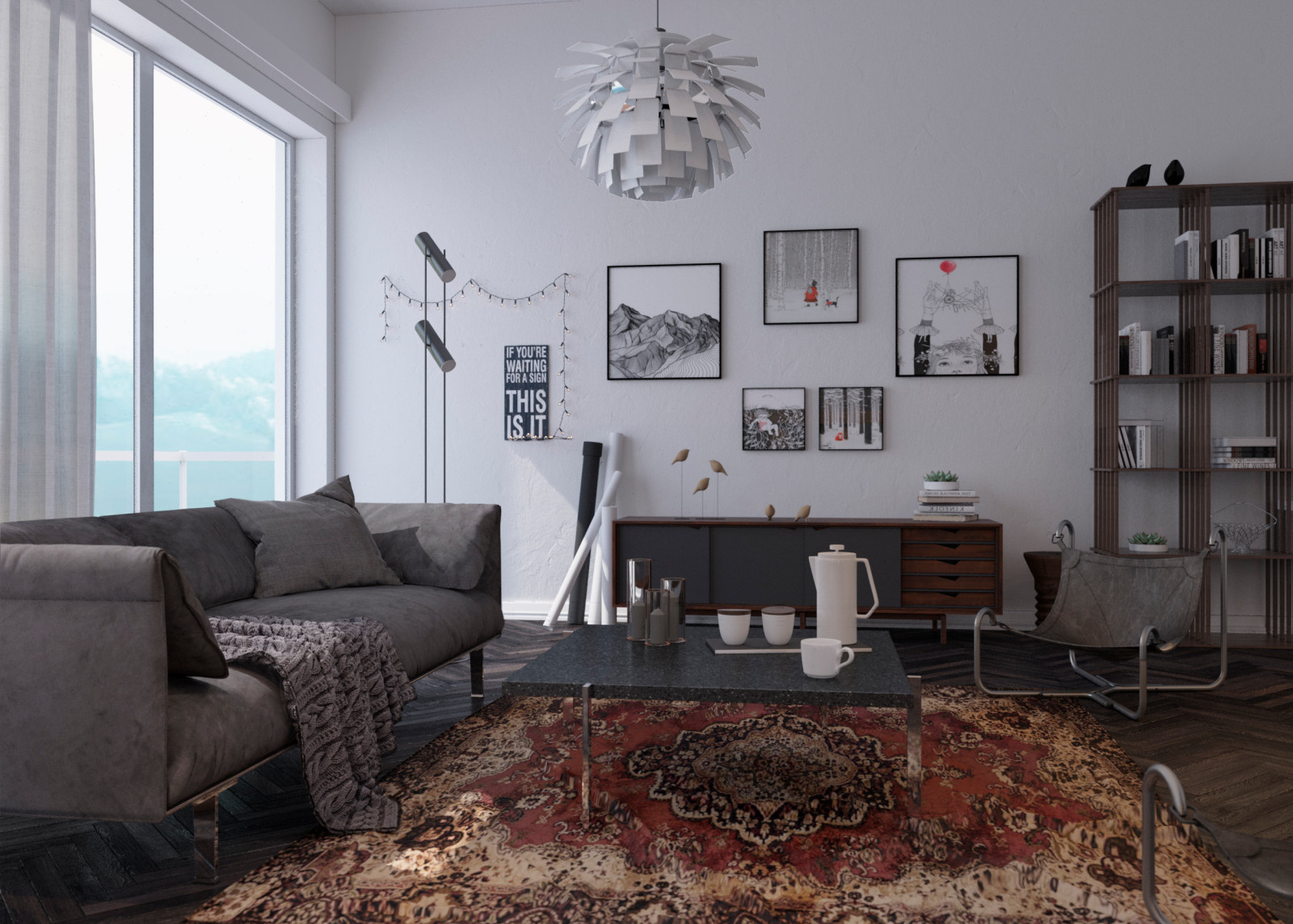 DINING + LIVING ROOM