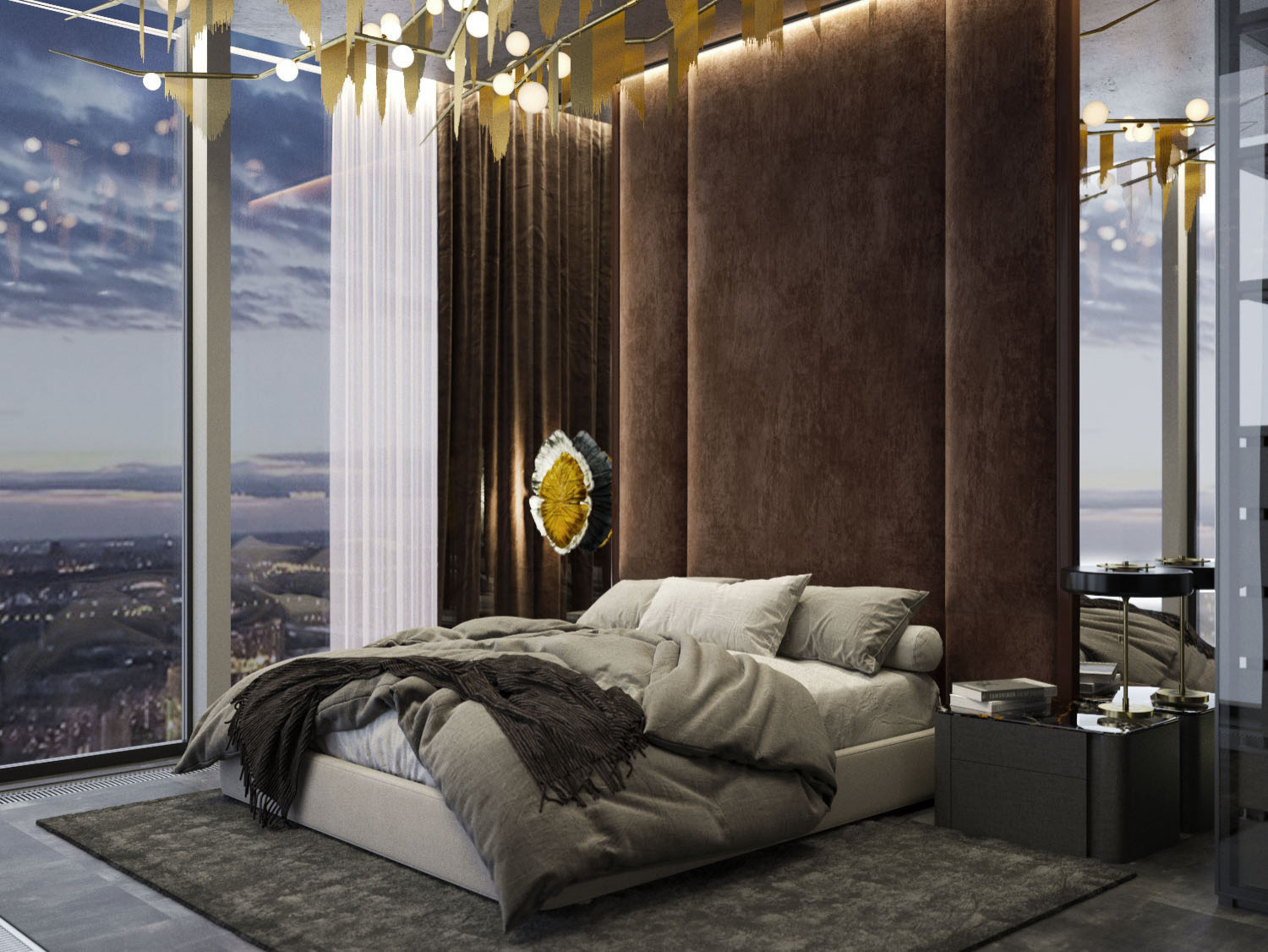 Апартаменты в небоскребе Neva Towers (Москва-Сити)
