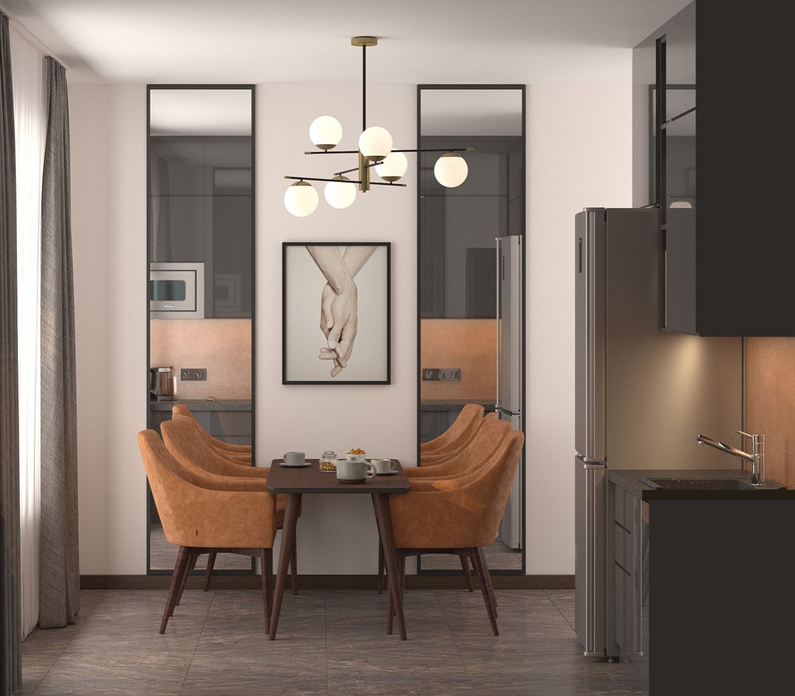 Минимализм с ореховым вкусом