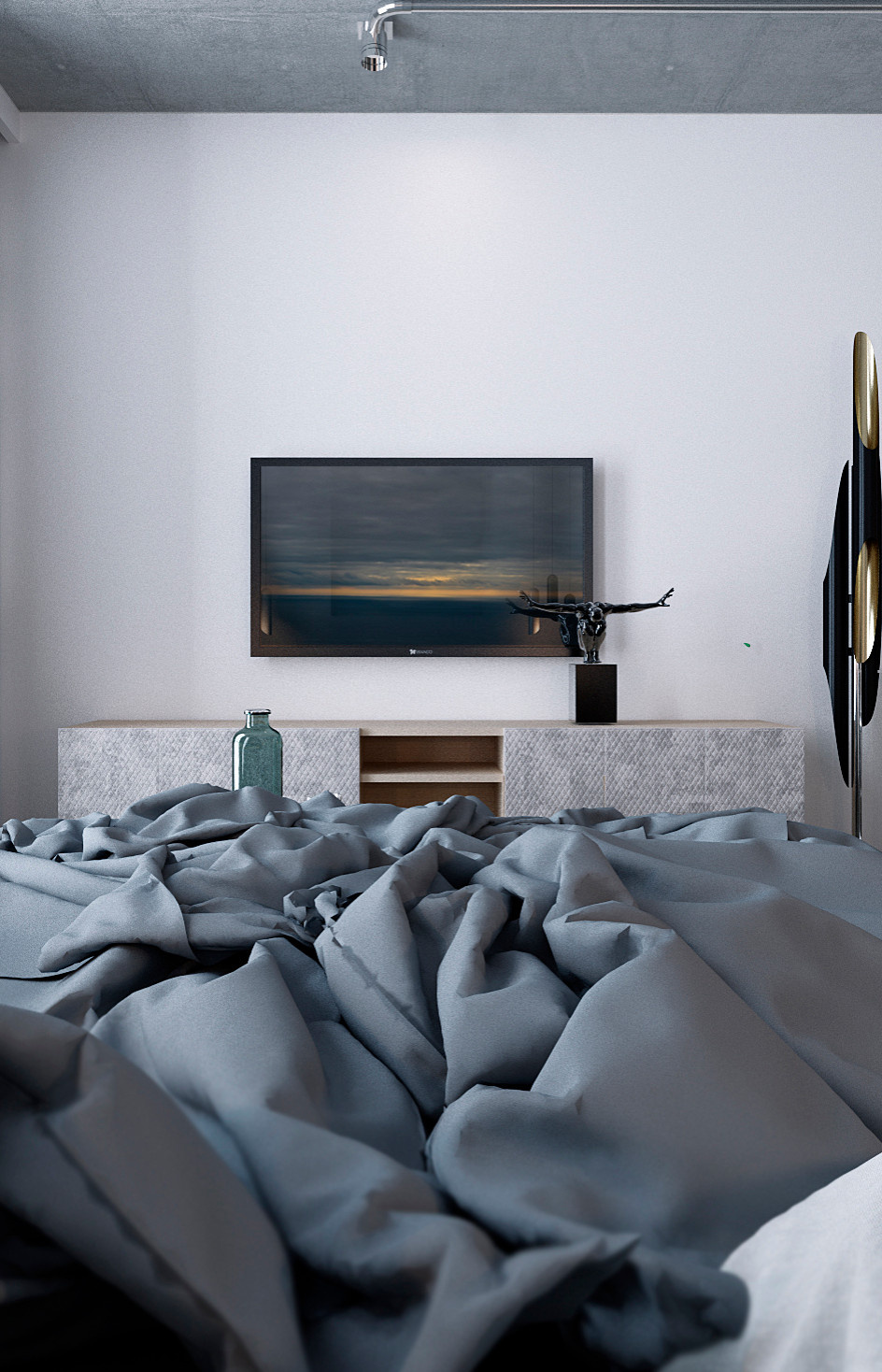 Номер SMART в стиле хай-тек в апарт-отеле PRIME RESIDENCE