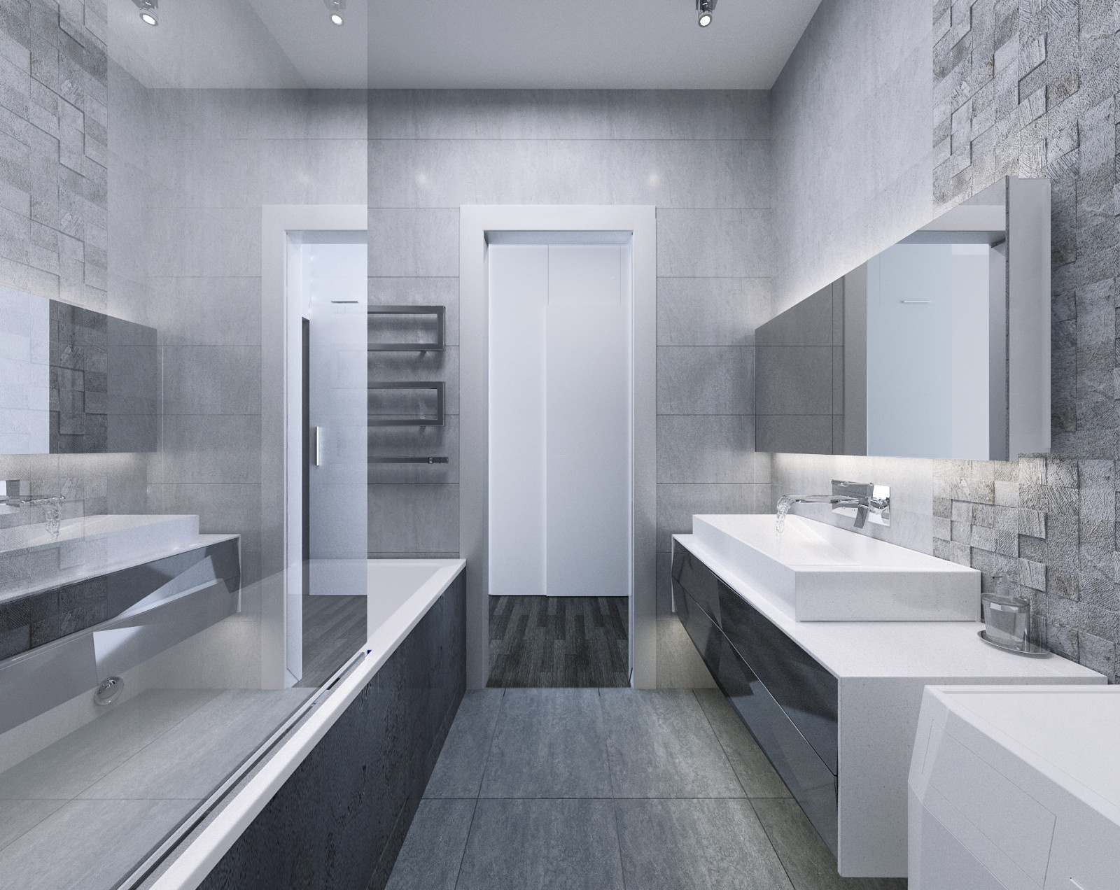 Номер SMART в стиле хай-тек в апарт-отеле PRIME RESIDENCE