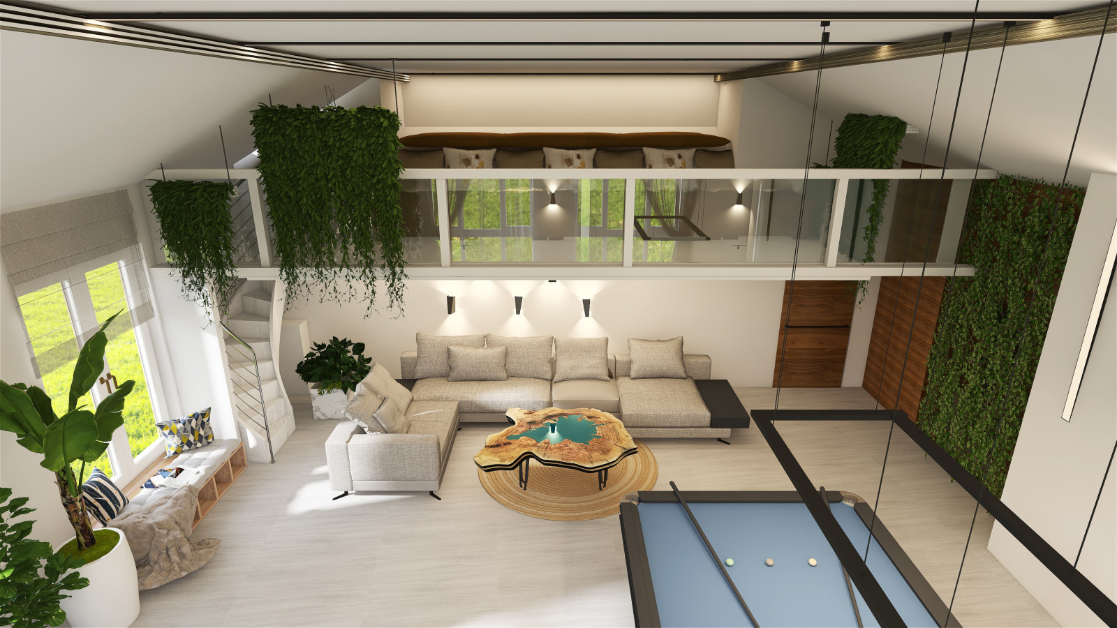 Бильярдный зал