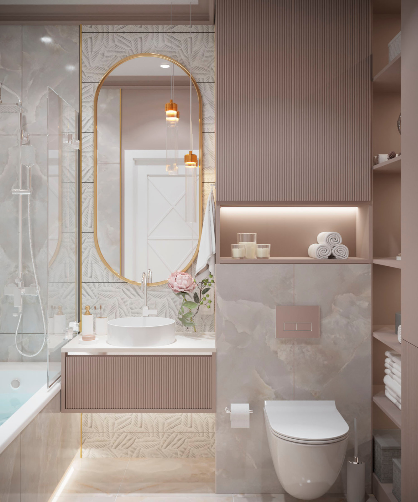 Ванная комната ЖК Суворов