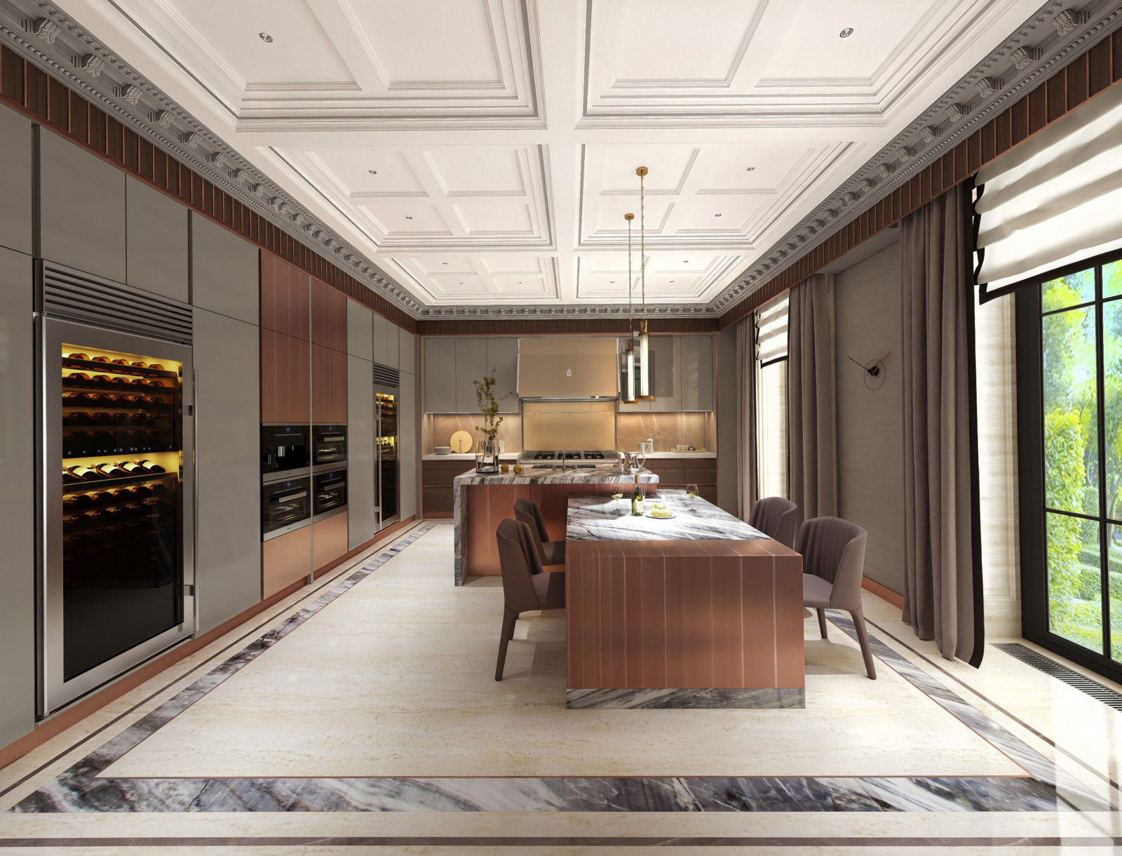 РЕЗИДЕНЦИЯ В ПОСЕЛКЕ РАЗДОРЫ, 1800 М²
