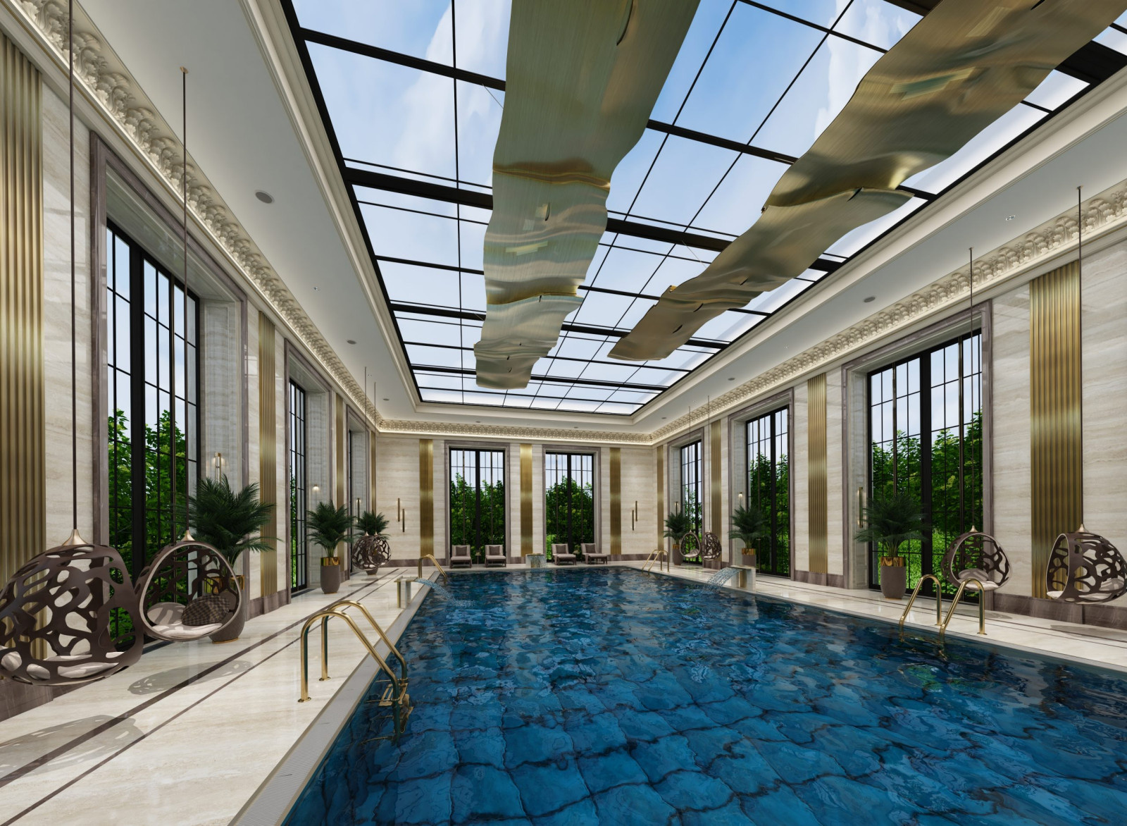 РЕЗИДЕНЦИЯ В ПОСЕЛКЕ РАЗДОРЫ, 1800 М²