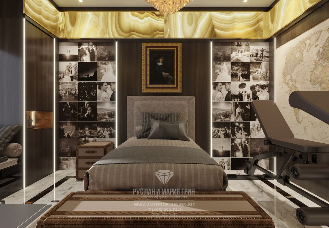 Дизайн элитной двухуровневой квартиры