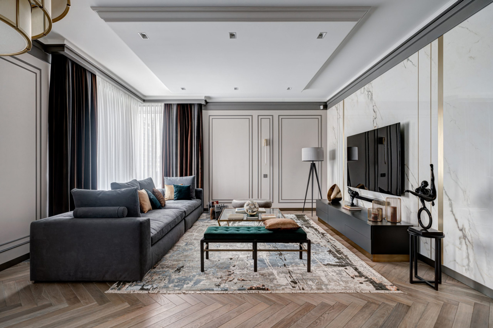 КВАРТИРА В ЖИЛОМ КОМПЛЕКСЕ «ДОЛИНА СЕТУНЬ», 230 М²