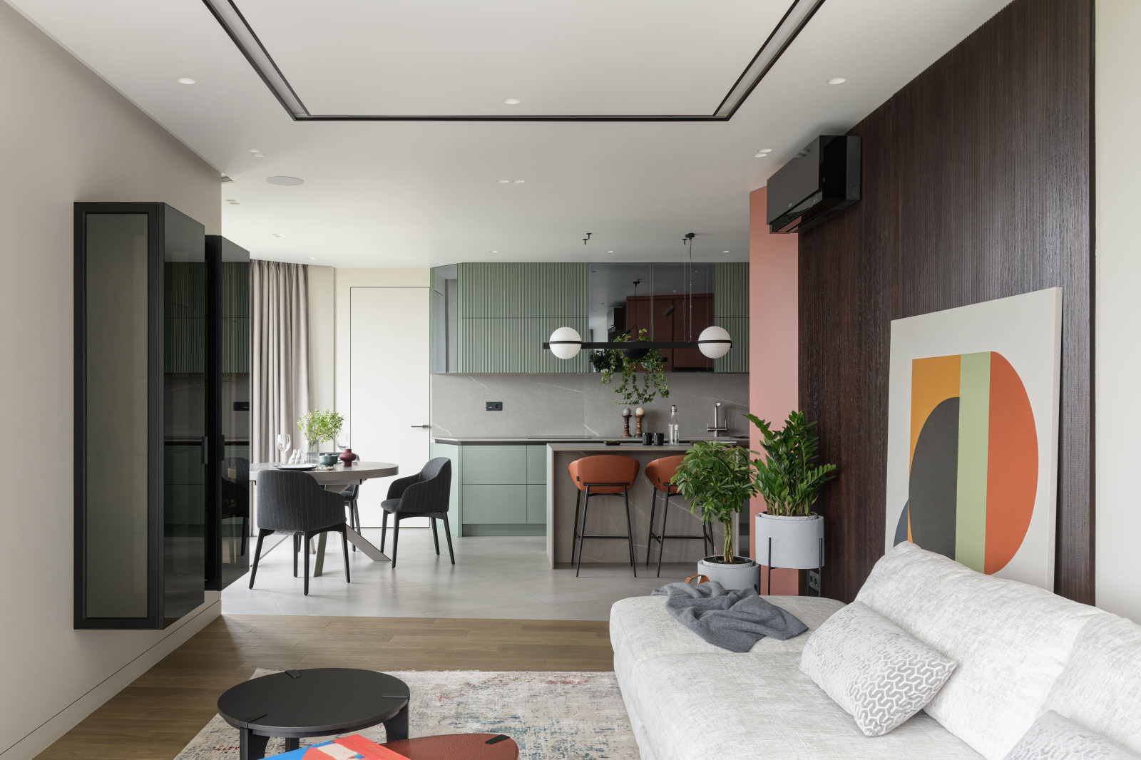 Houzz Украина: Квартира с видом на Днепр